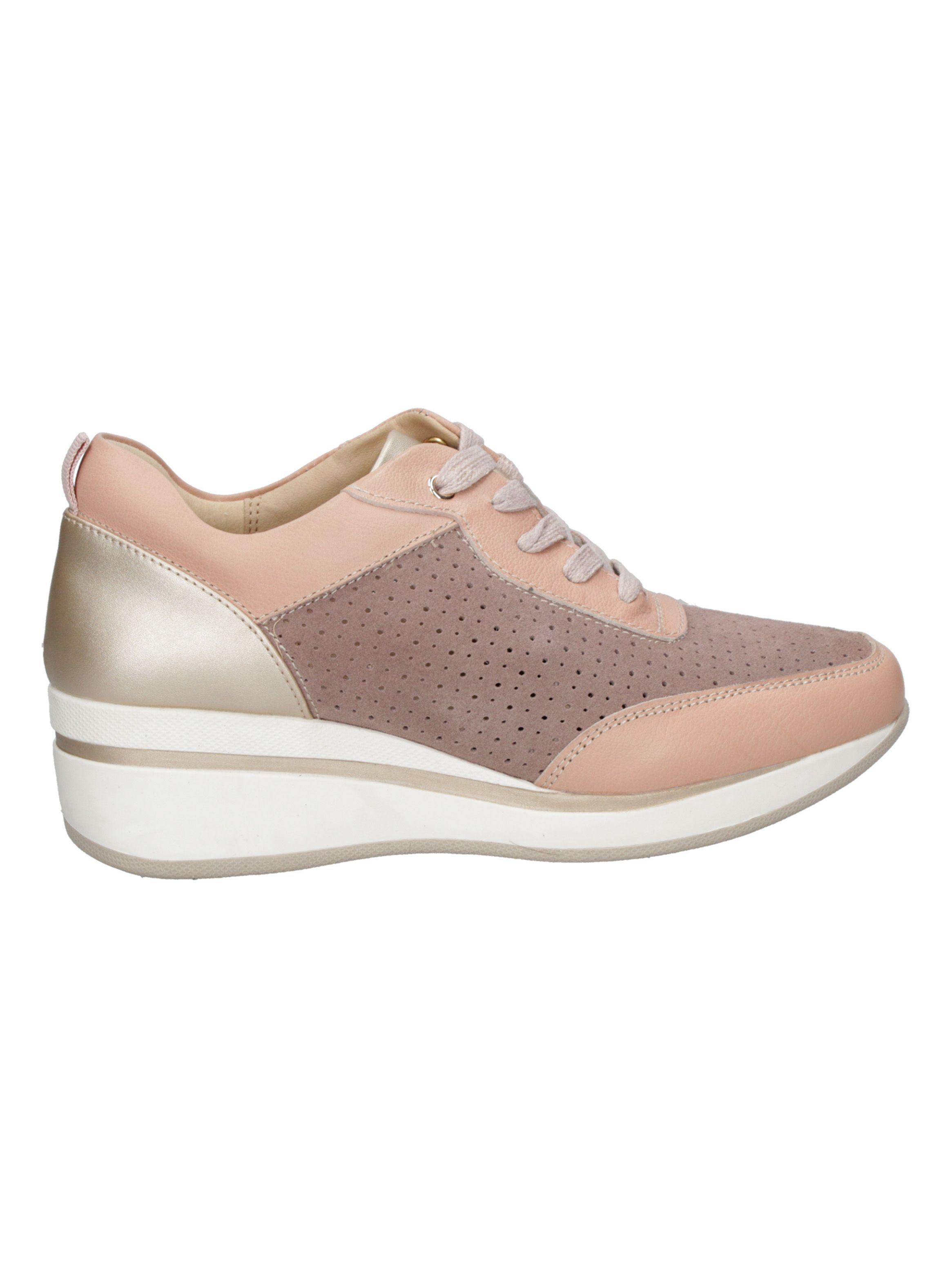 Zapato Casual Plataforma Cuero Mujer-0
