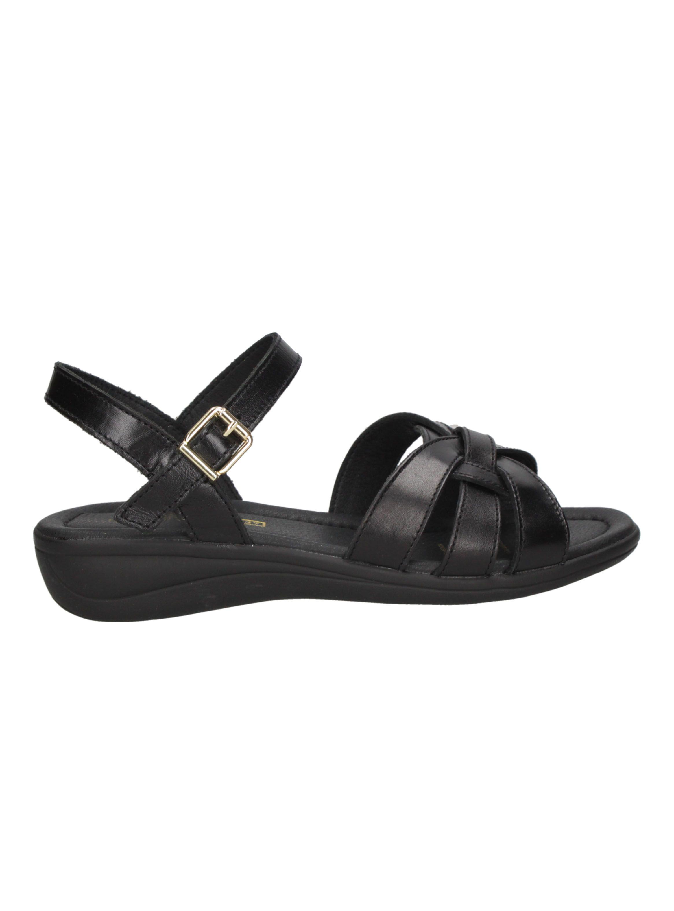 Sandalia Correa y Hebilla Mujer-0