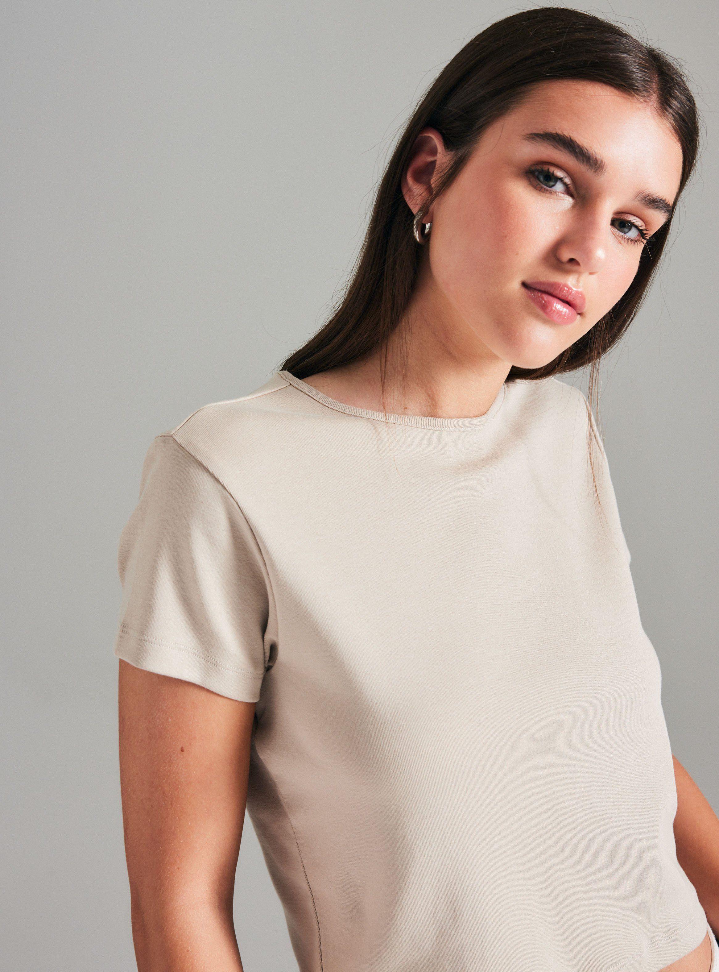 Polera Básica Crop-2