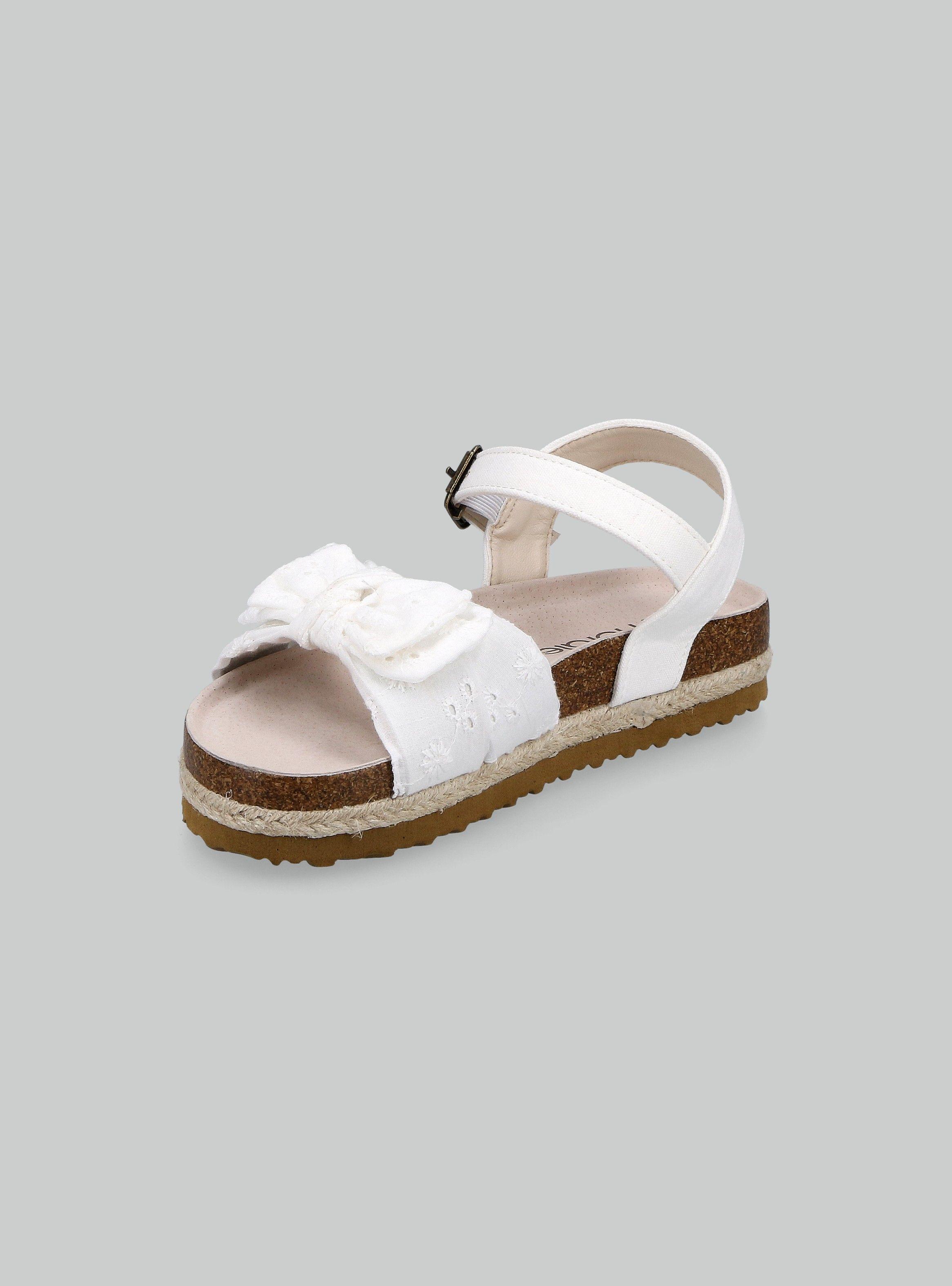 Sandalia Diseño con Cinta y  Hebilla al Tobillo Niña-2