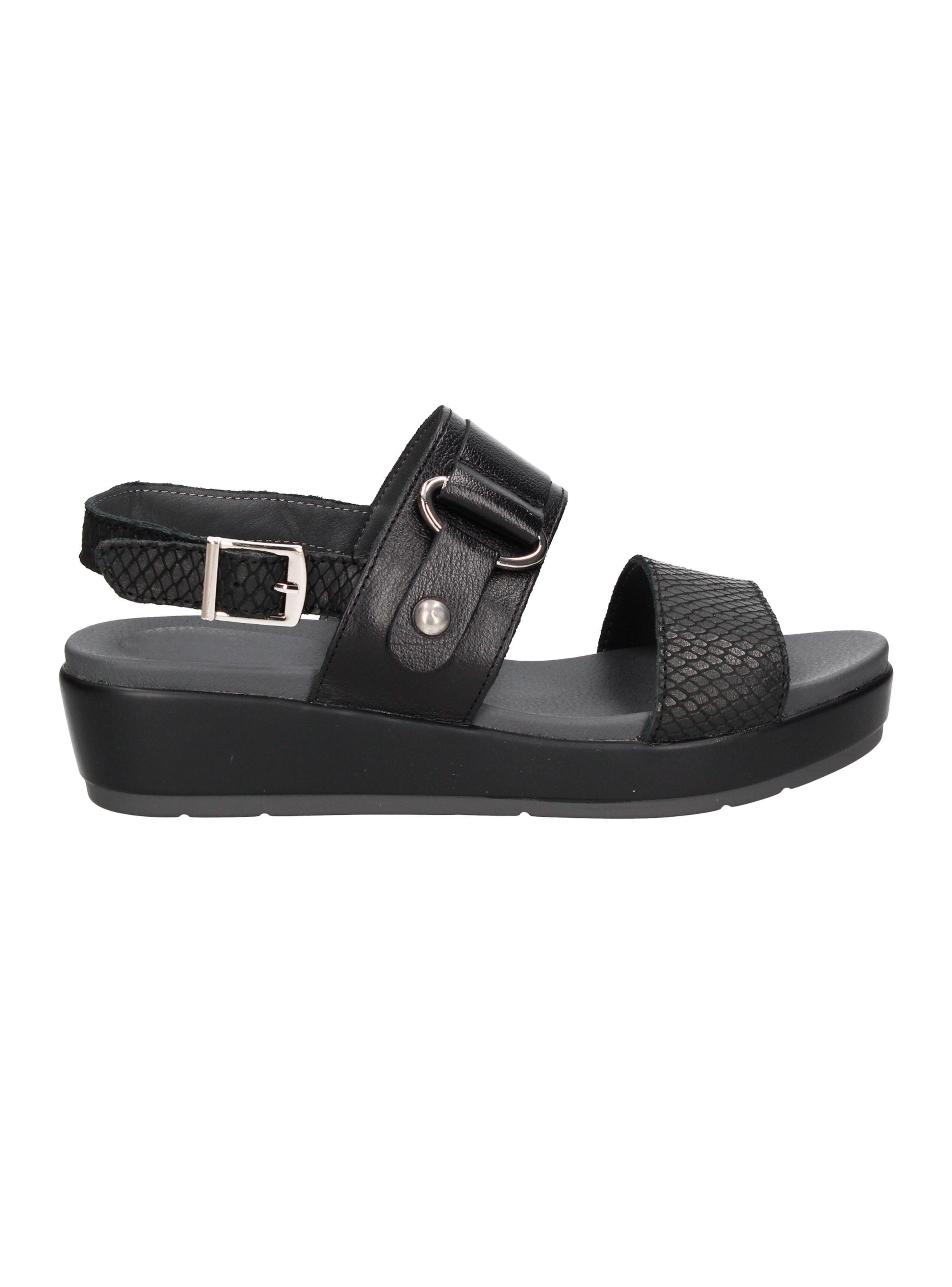 Sandalia  con Detalle Correa y Hebilla Mujer-0