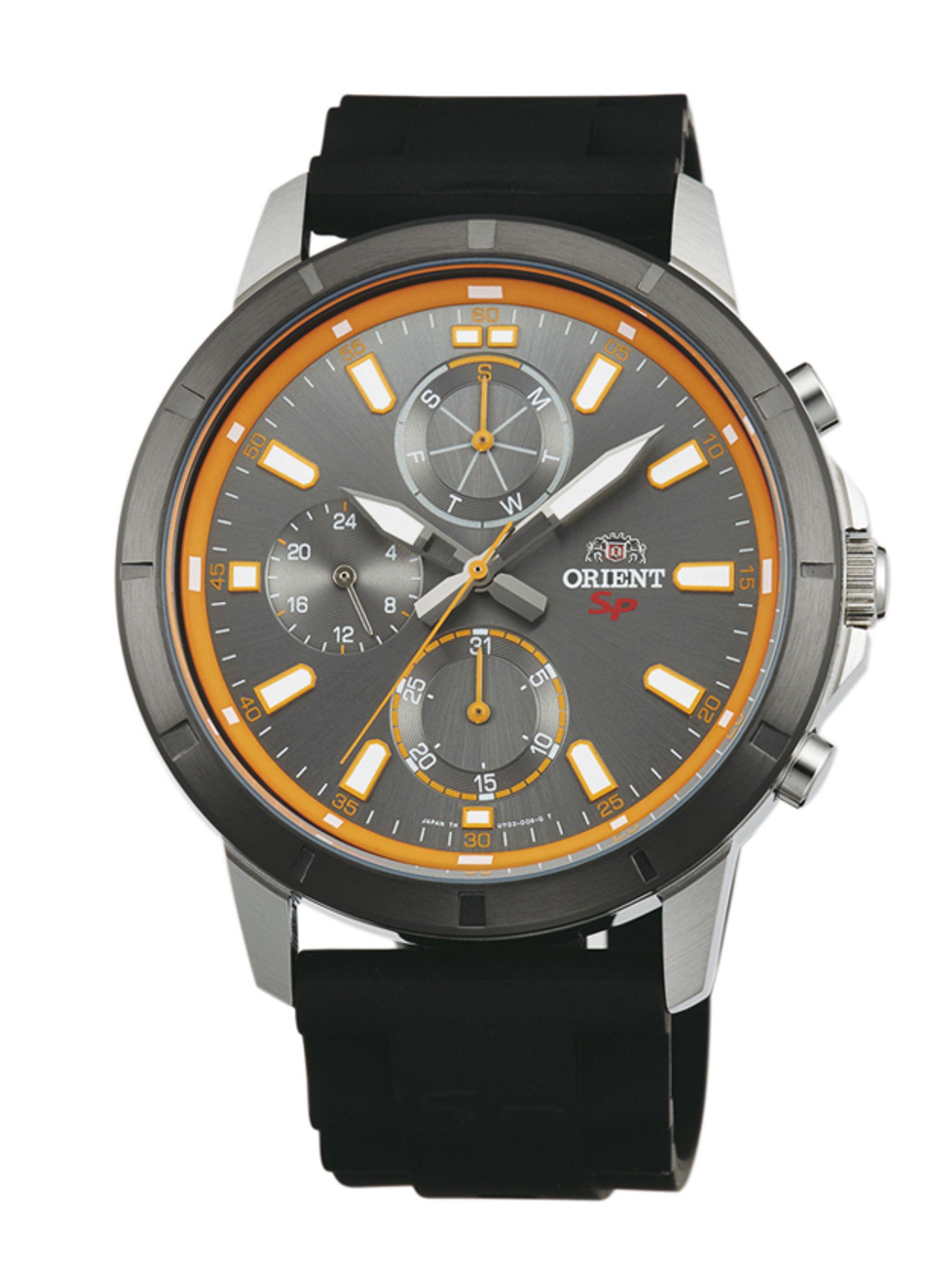 Reloj Análogo Orient Fuy03005a Hombre Negro-0