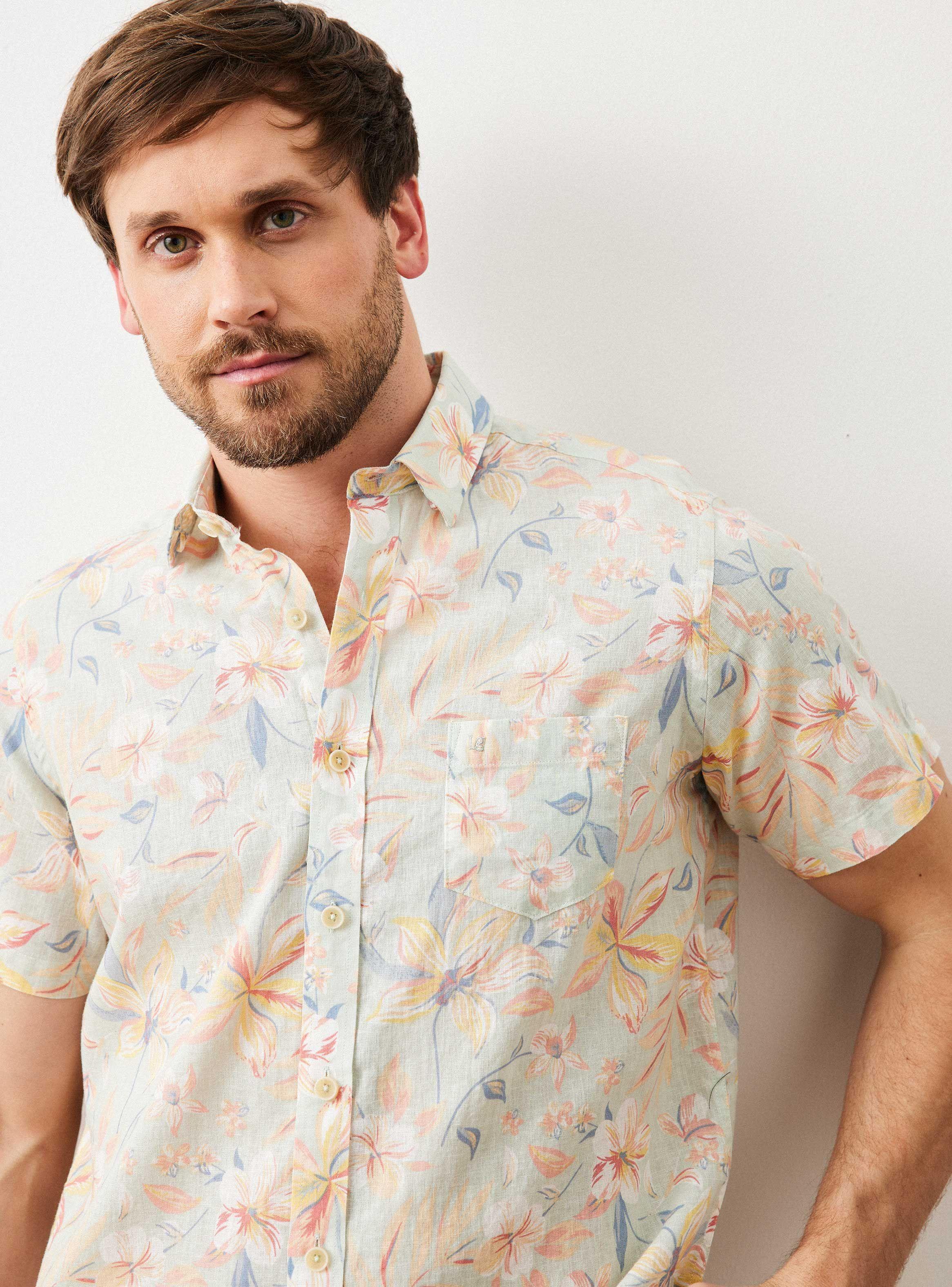 Camisa Manga Corta Tropical-2