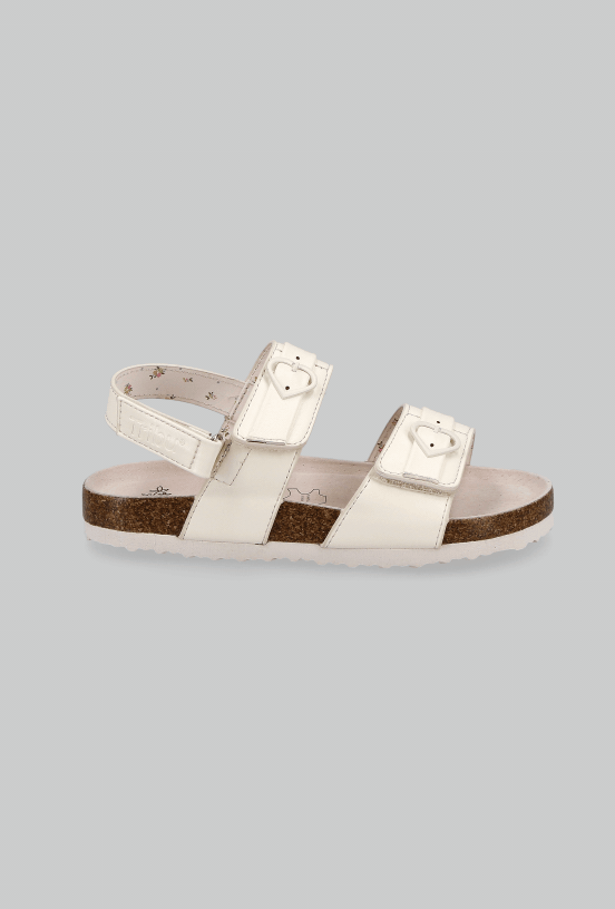 Sandalia Jr. Dos Tiras con  Hebilla Unisex-4