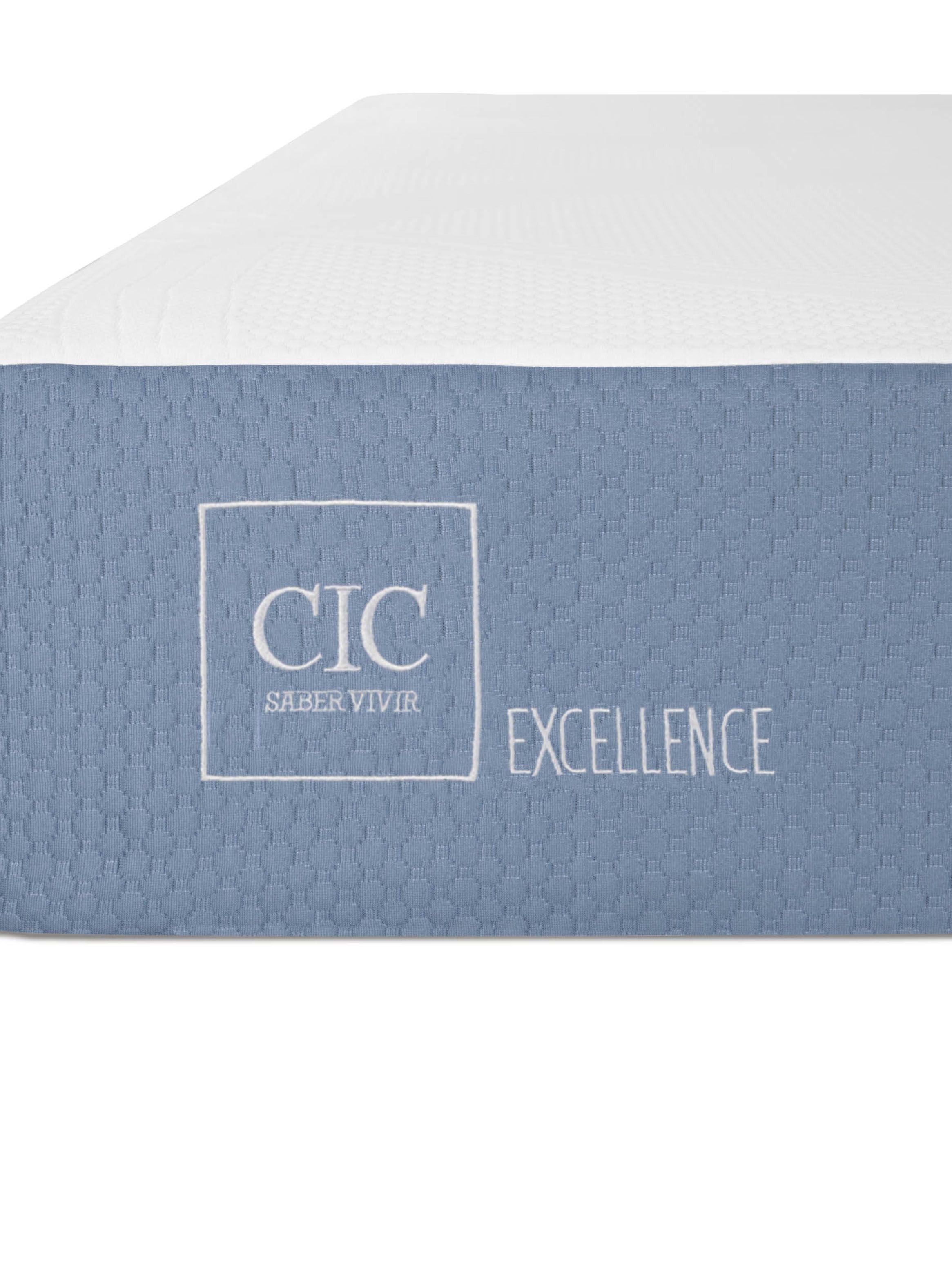 Cama Europea Excellence 1.5 Plazas Set Muebles Munich Gris-4