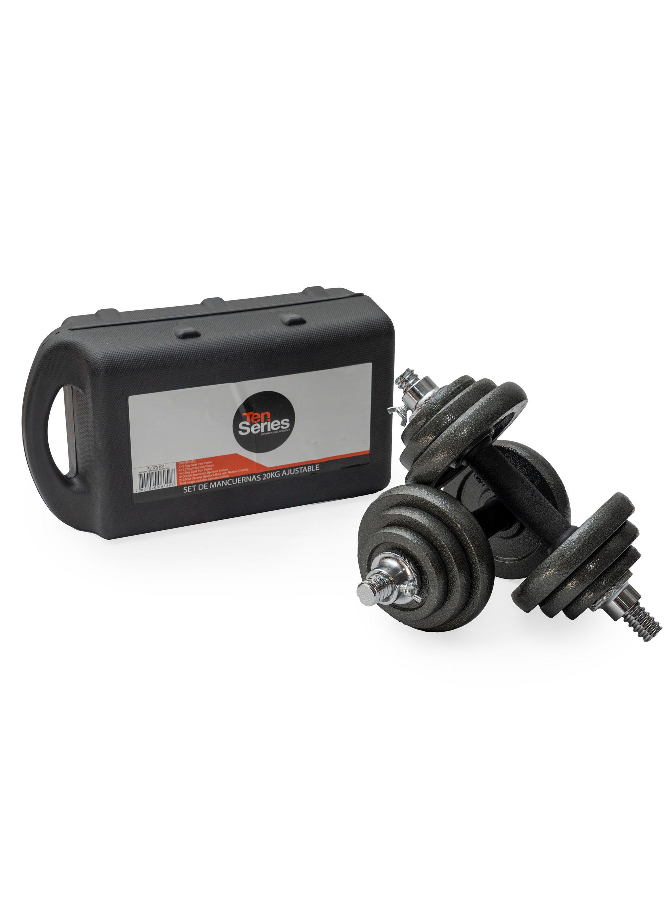 Set Ten Series Mancuernas 15 kg Ajustable Ten Series-0