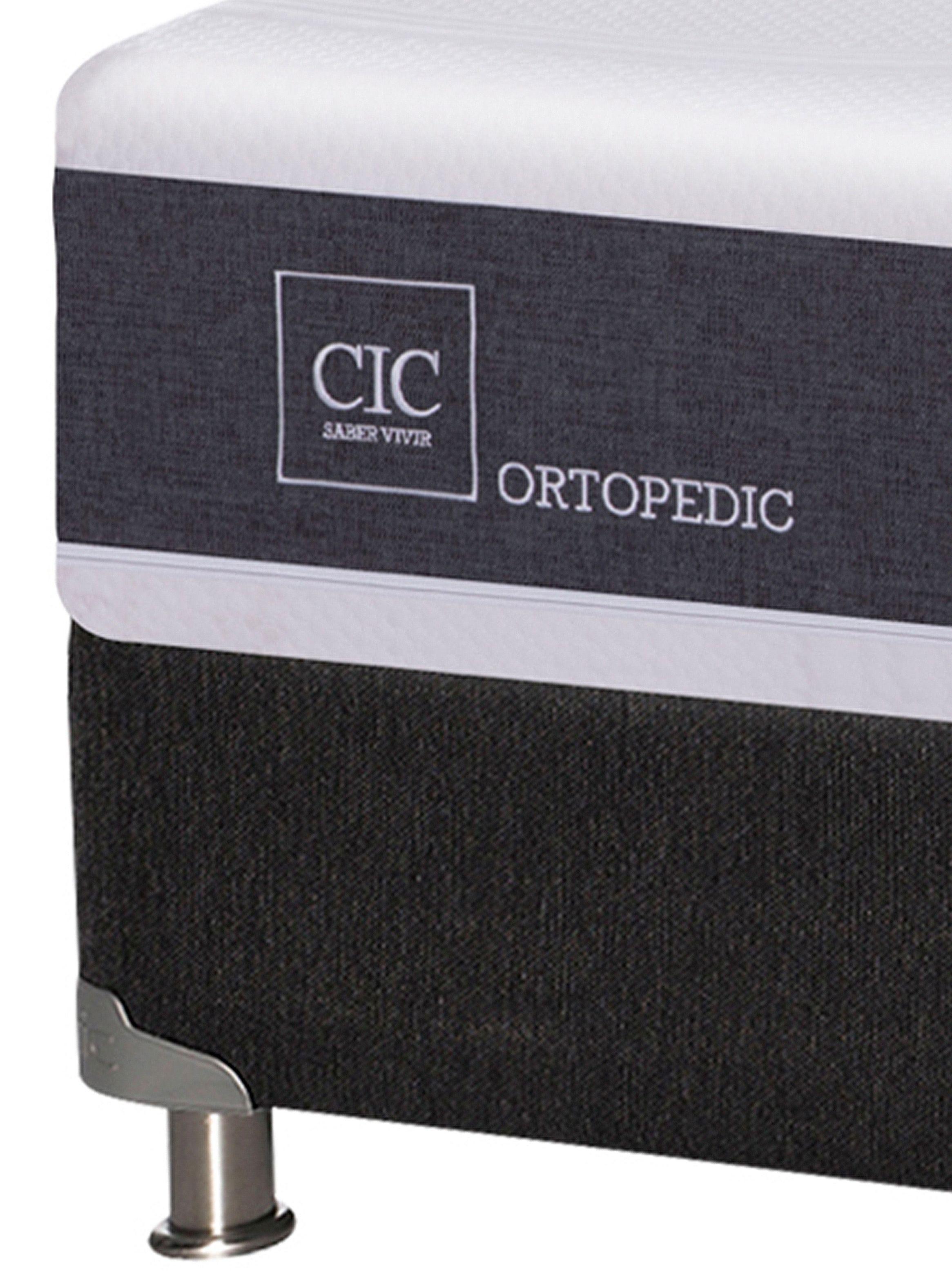 Cama Americana New Ortopedic B5 Black King Plumón-2