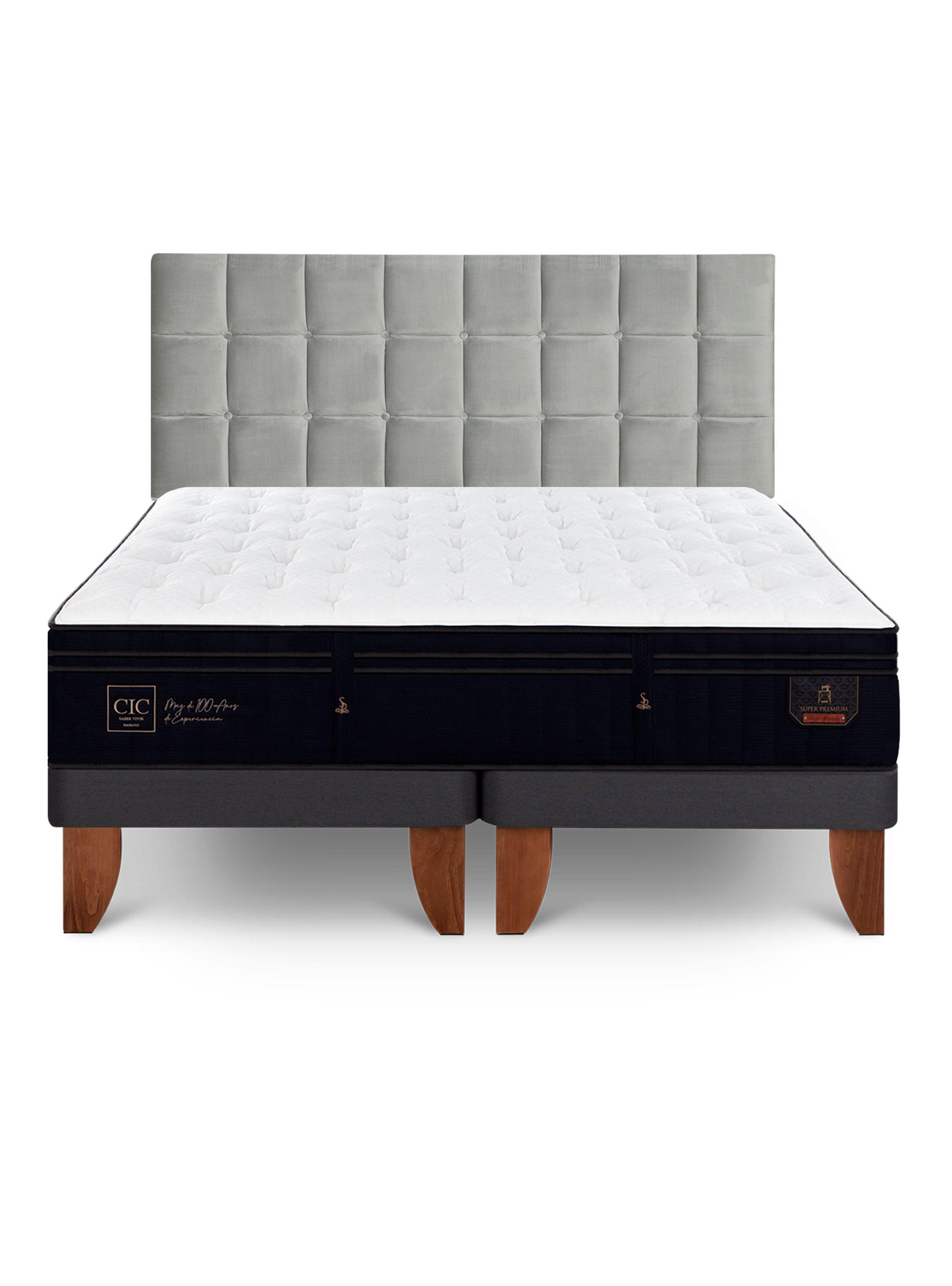 Cama Europea Super Premium King Respaldo Sile-2
