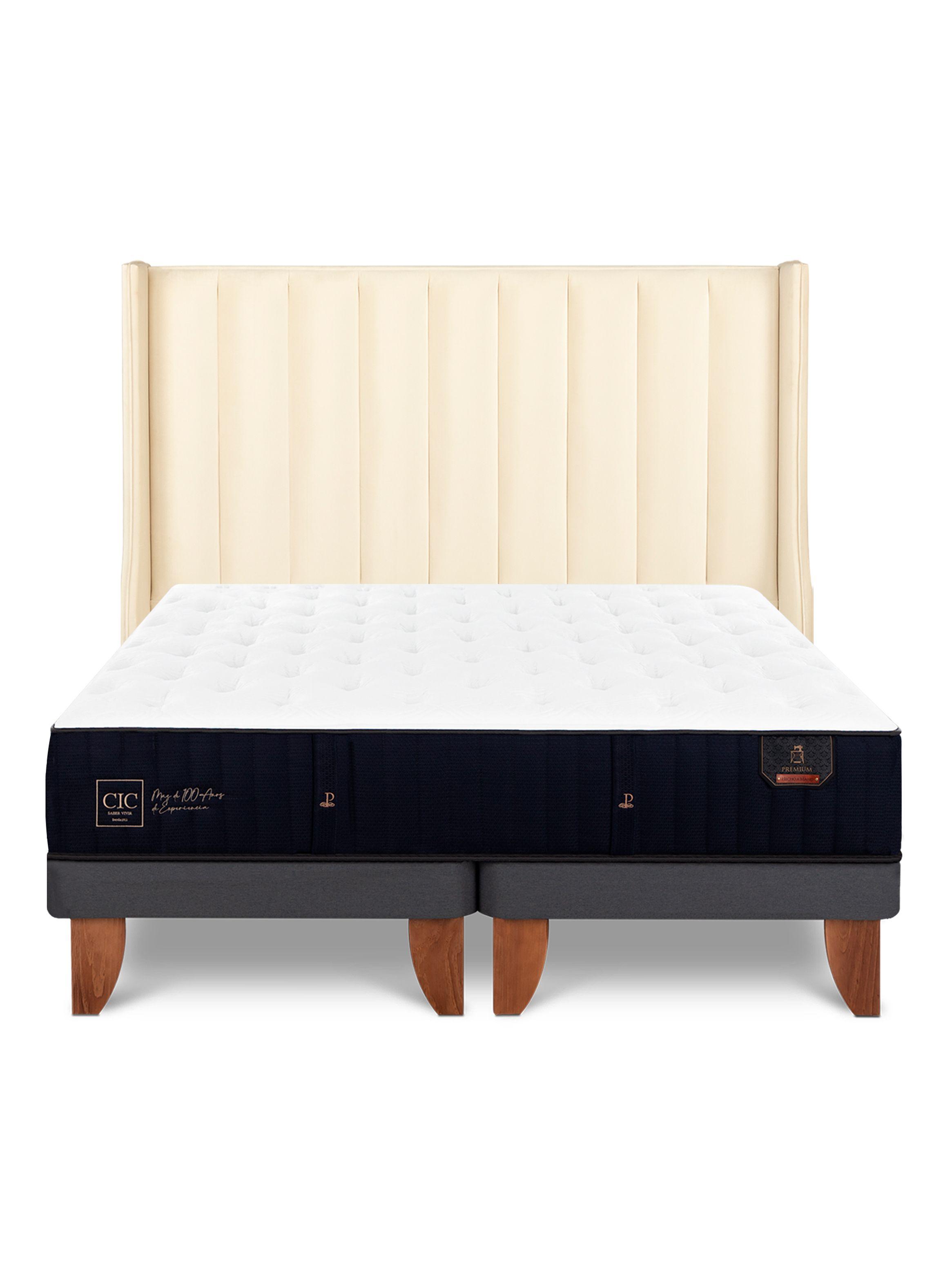 Cama Europea Premium King Respaldo Panaro-2