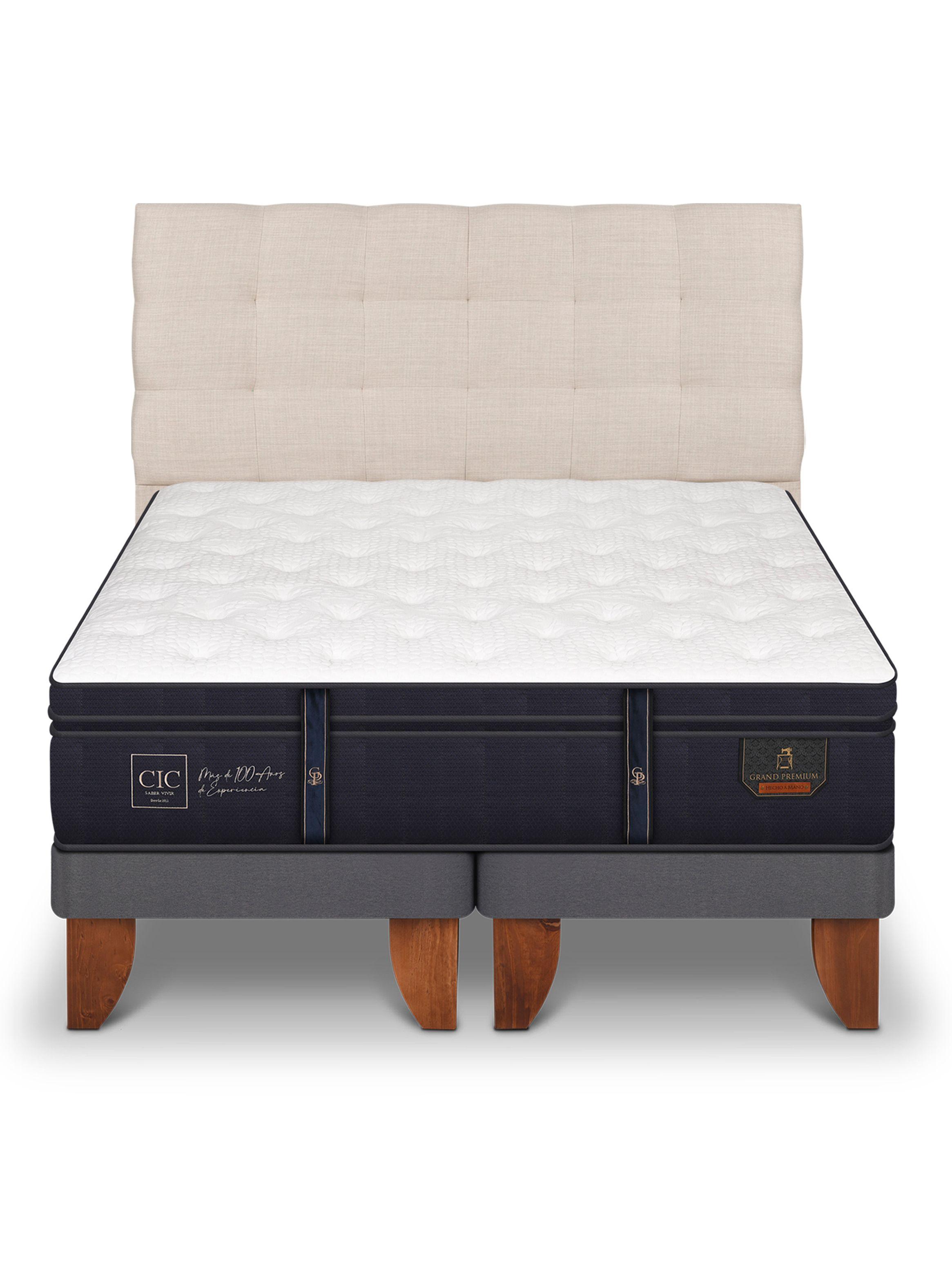 Cama Europea Grand Premium King Respaldo Ebro-2