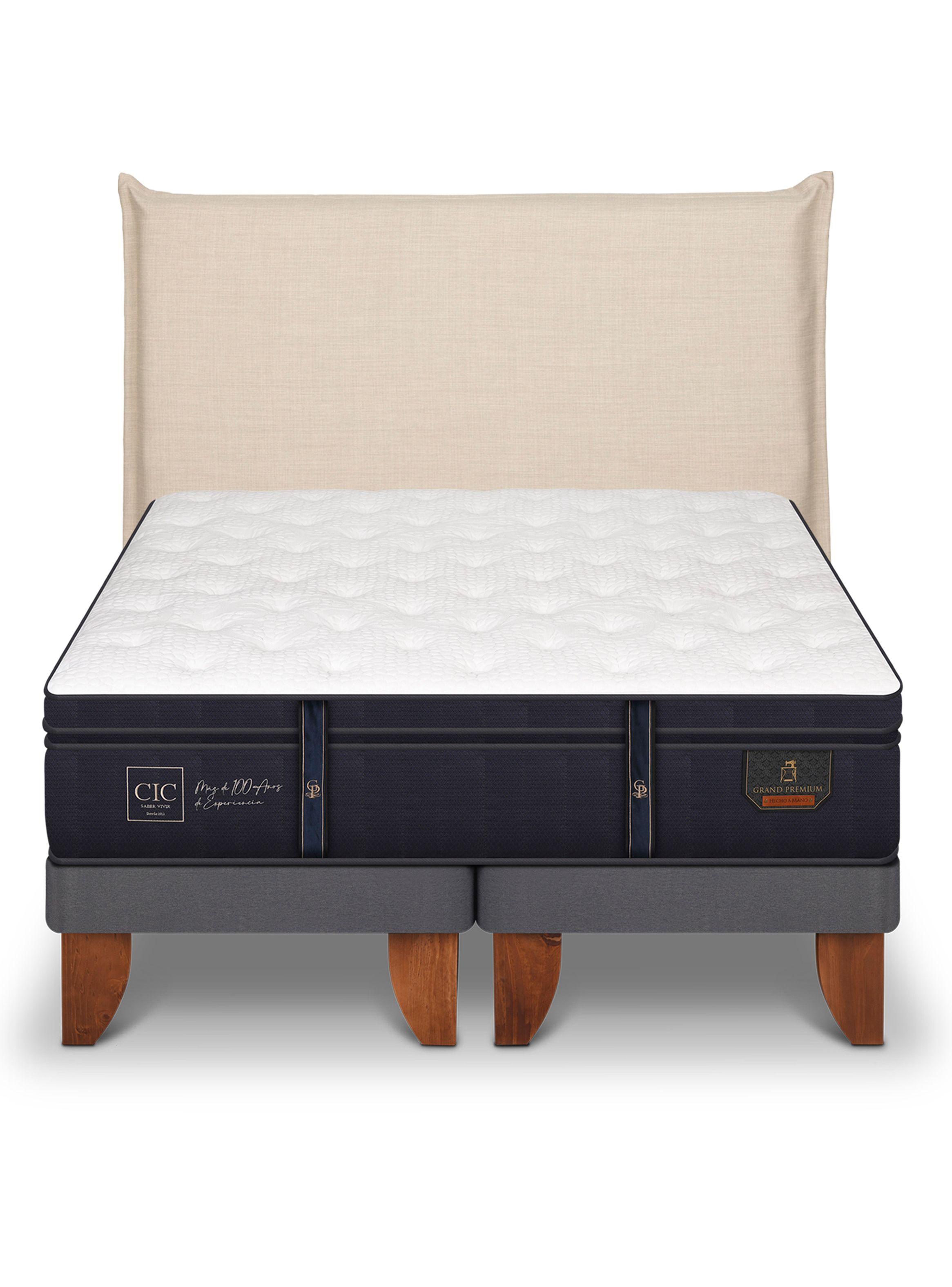 Cama Europea Grand Premium Súper King Respaldo Tíber-2