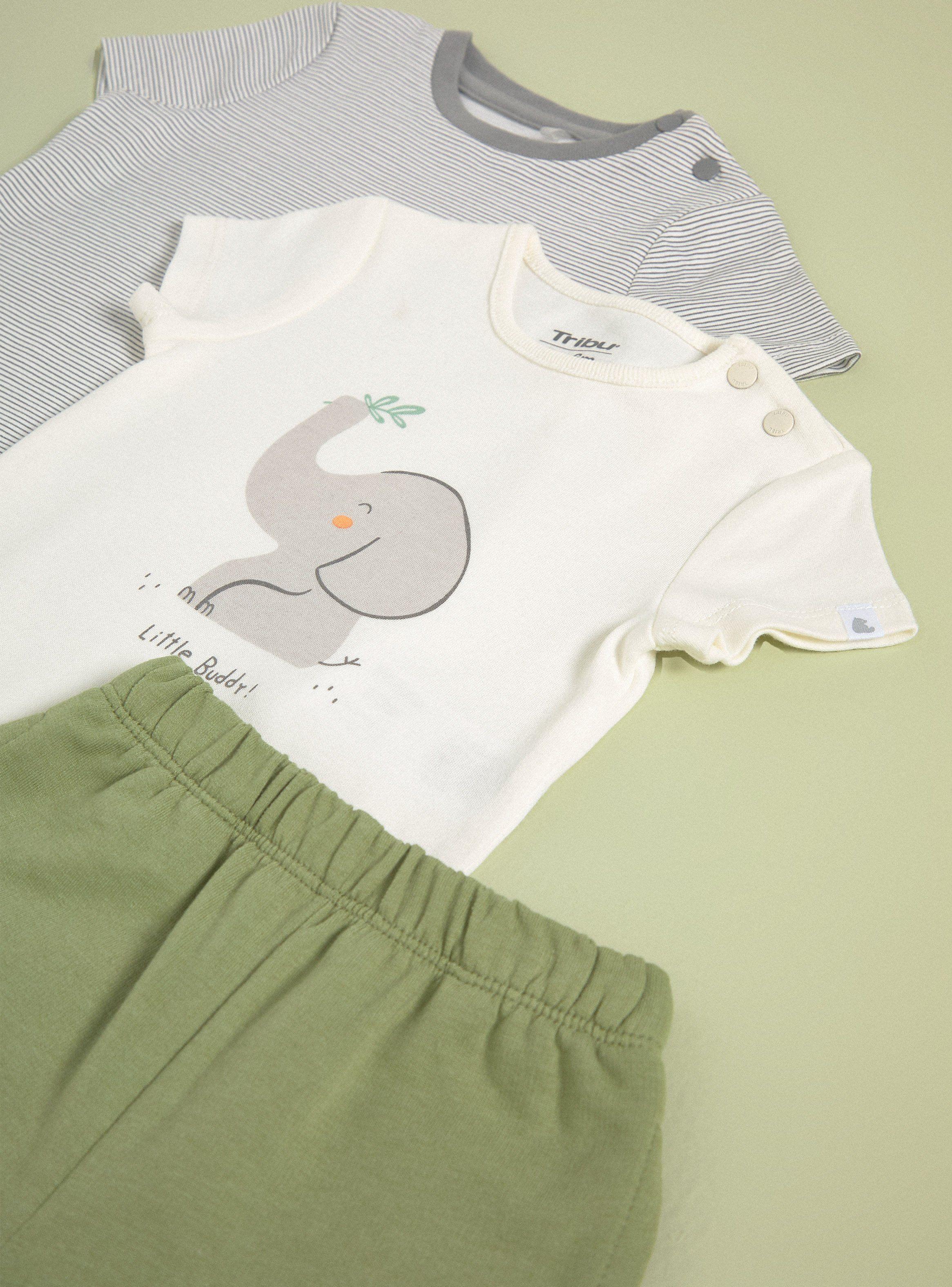 Conjunto de Body, Polera y Short-2