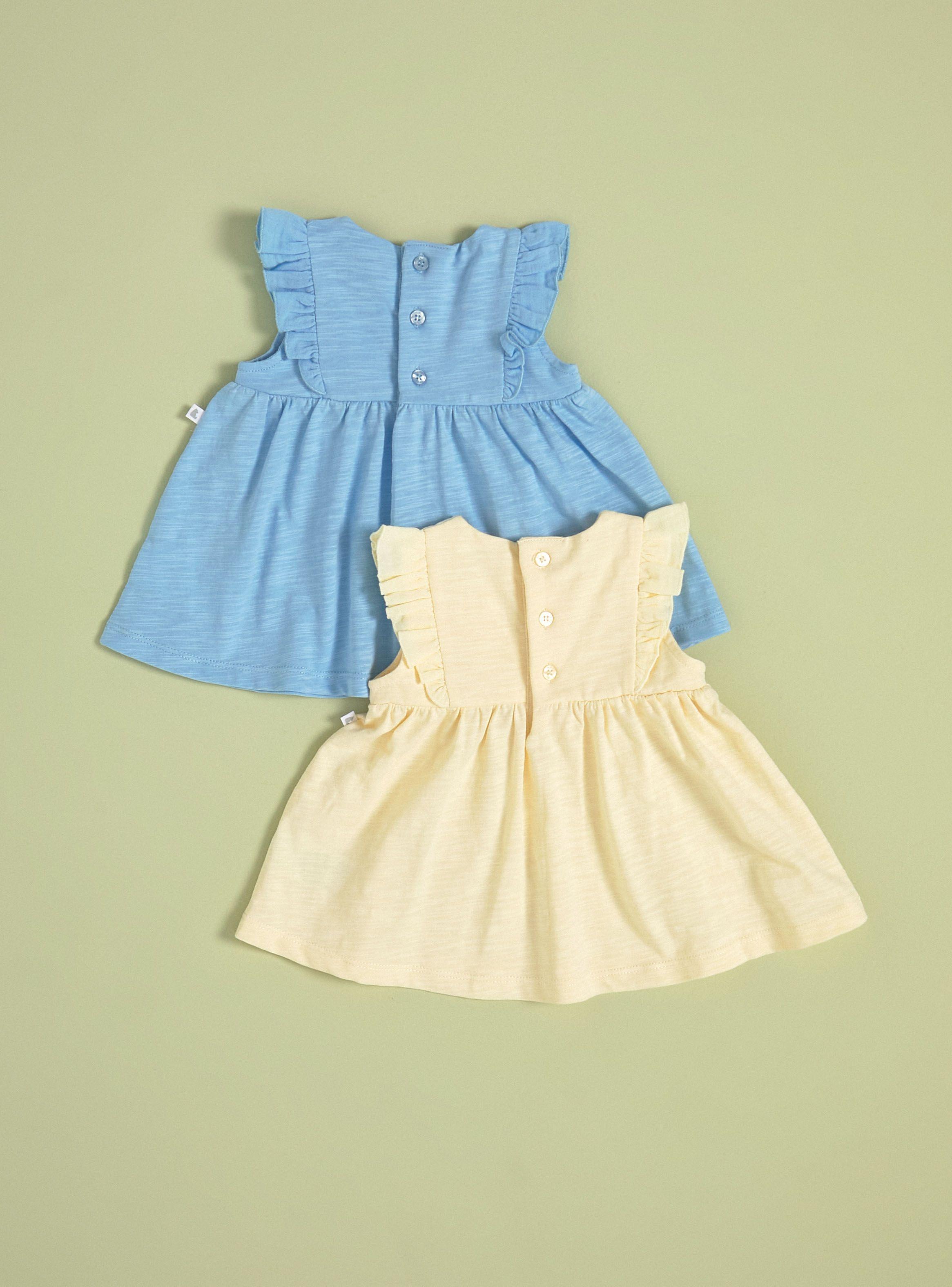 Vestido Sin Mangas con Vuelos-1