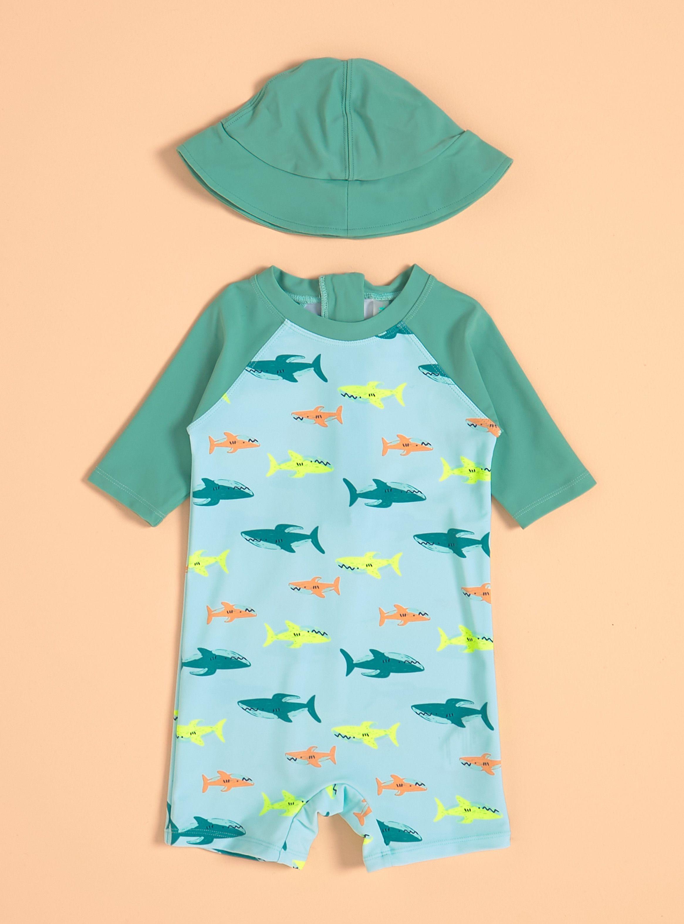 Traje de Baño Enterito Print Tortugas-0