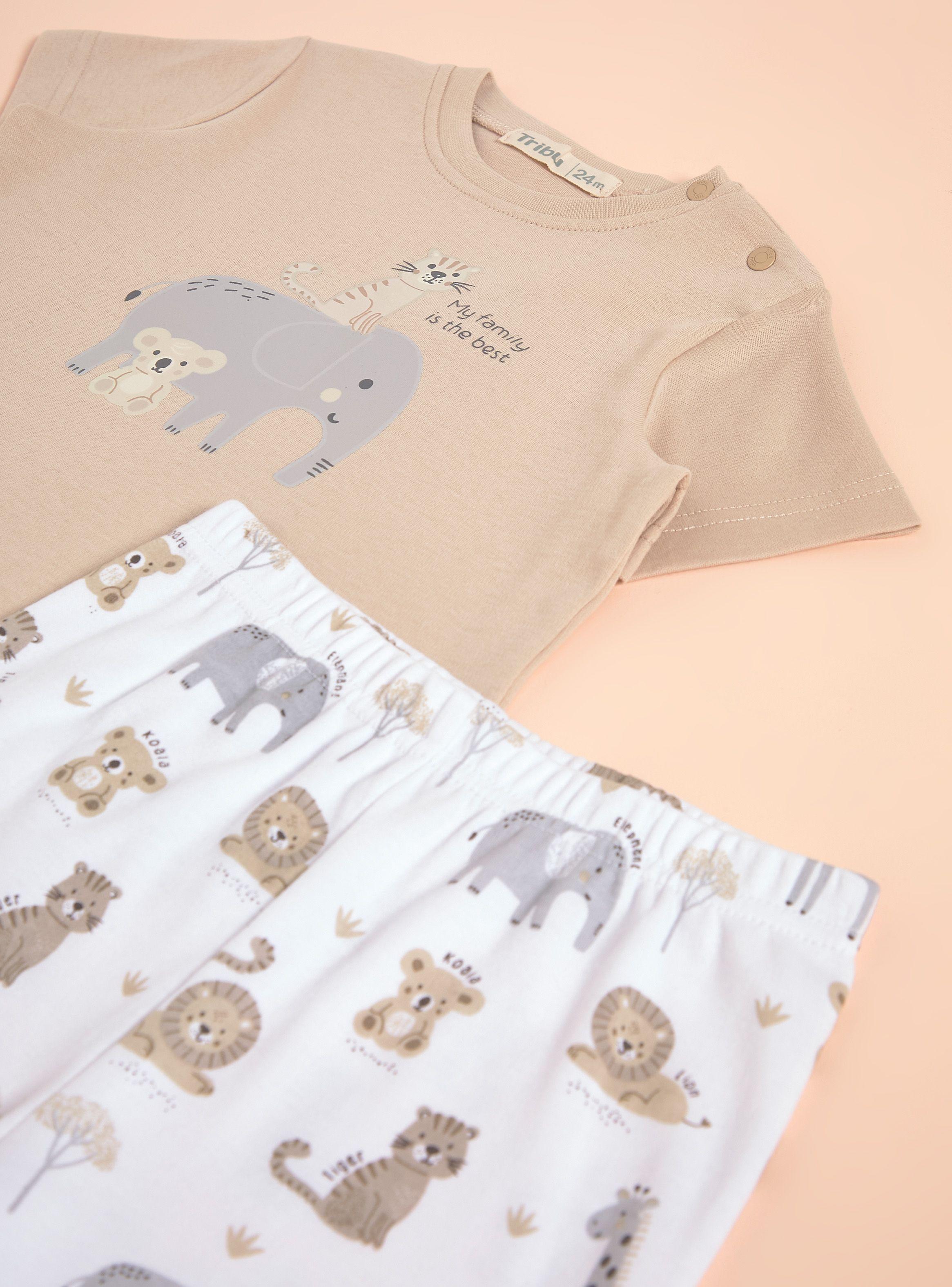 Pijama de Dos Piezas con Estampado-2