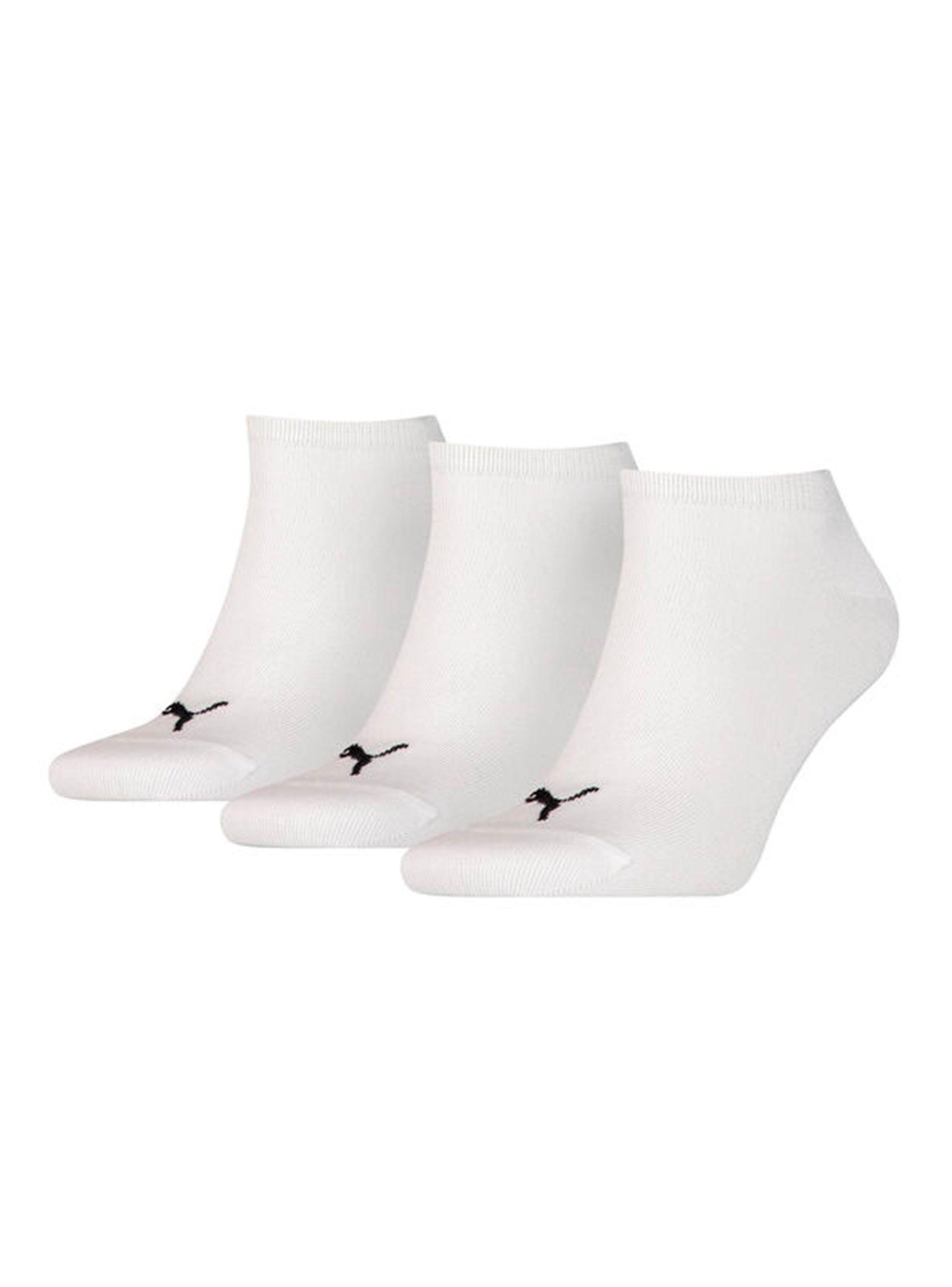 Calcetines Invisible Sneaker 3P Blanco Unisex-0