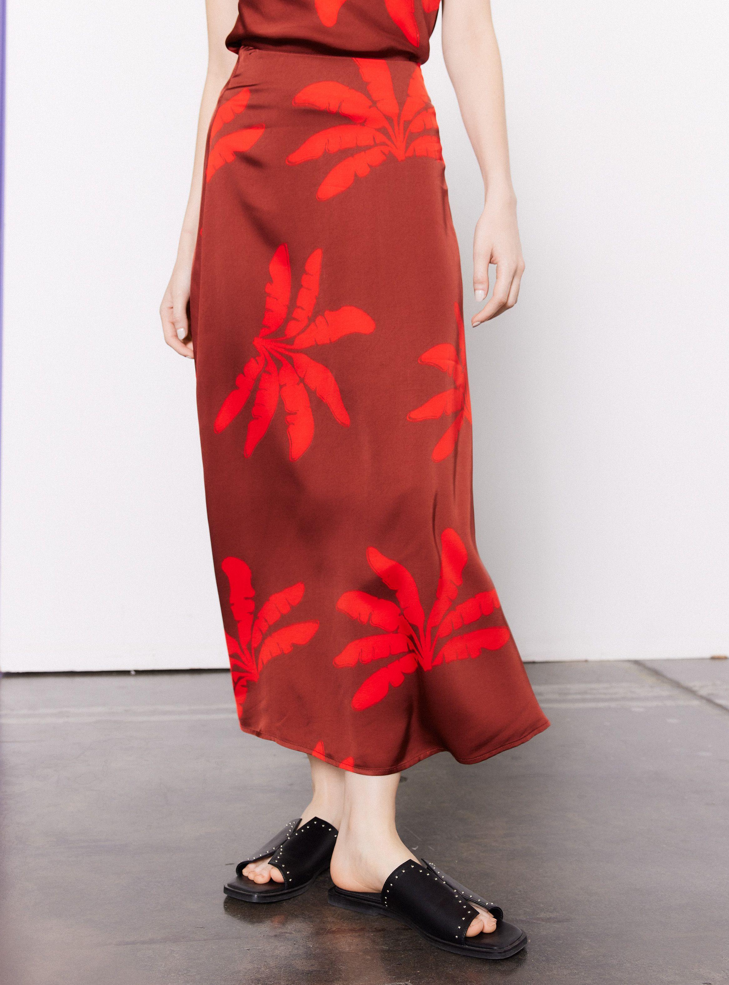 Falda Larga Print-0