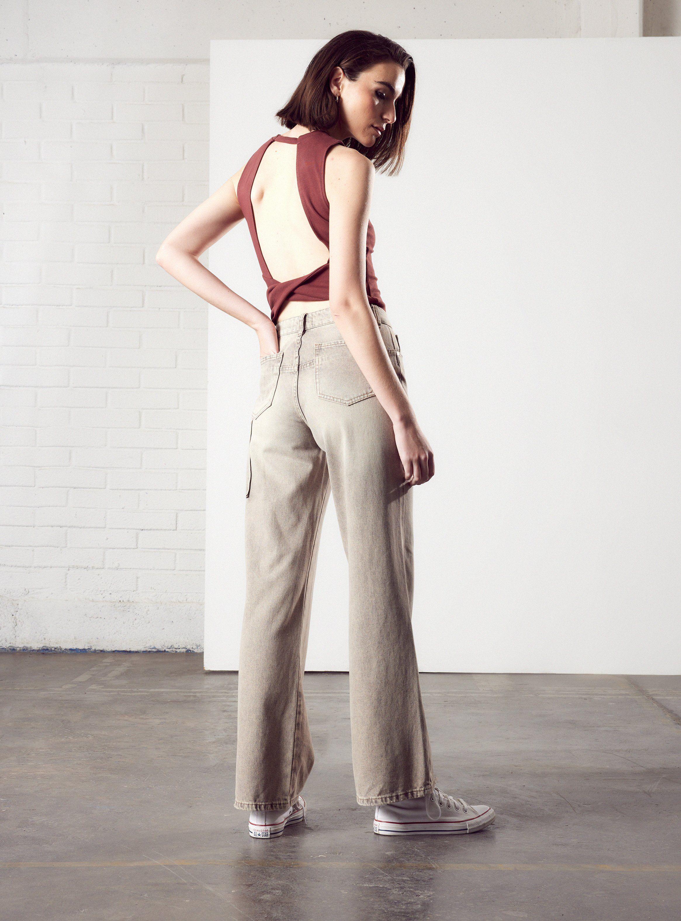 Jeans Recto Color Lavado-5