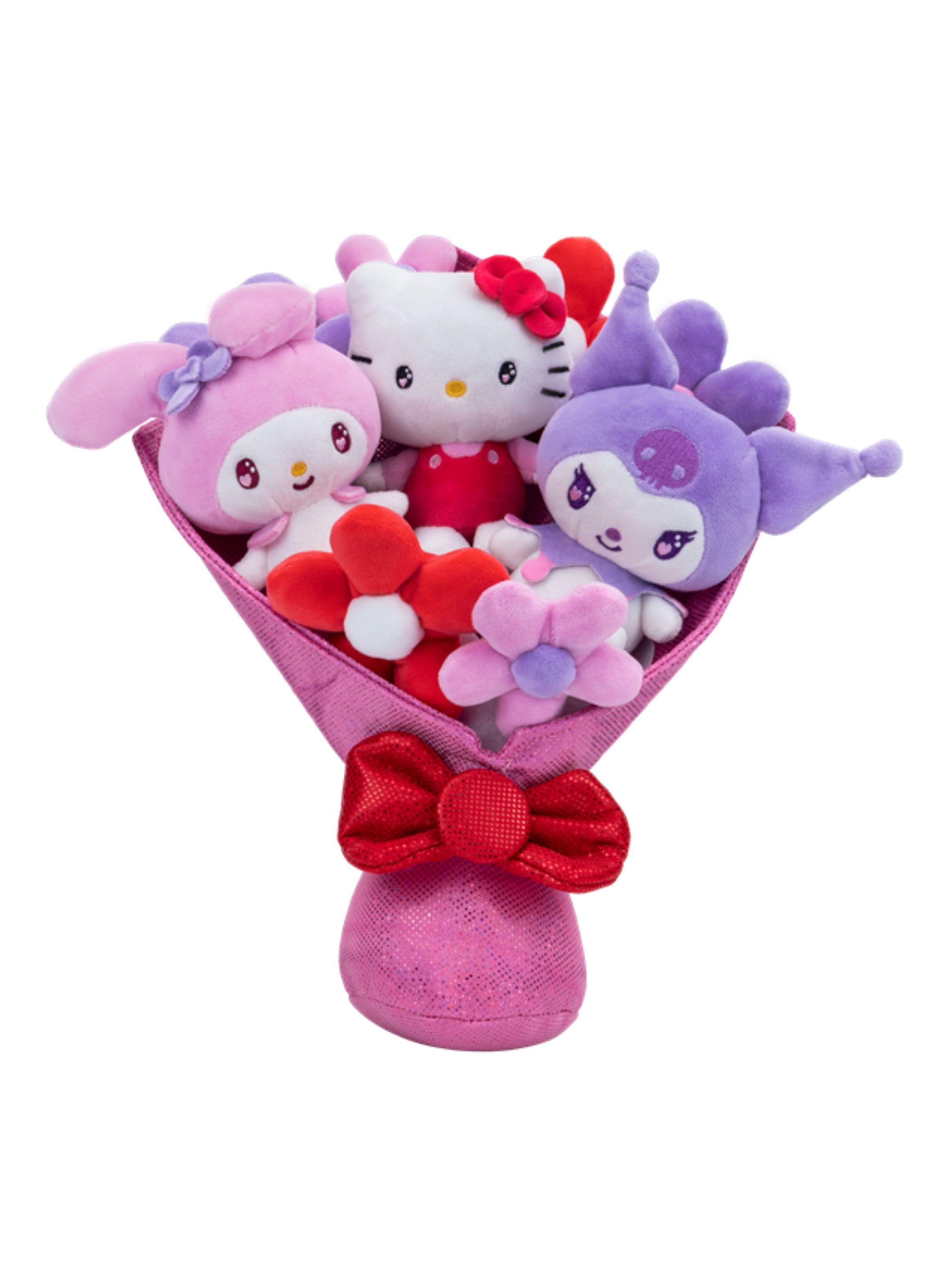 Peluche Hello Kitty Ramo Flores-0