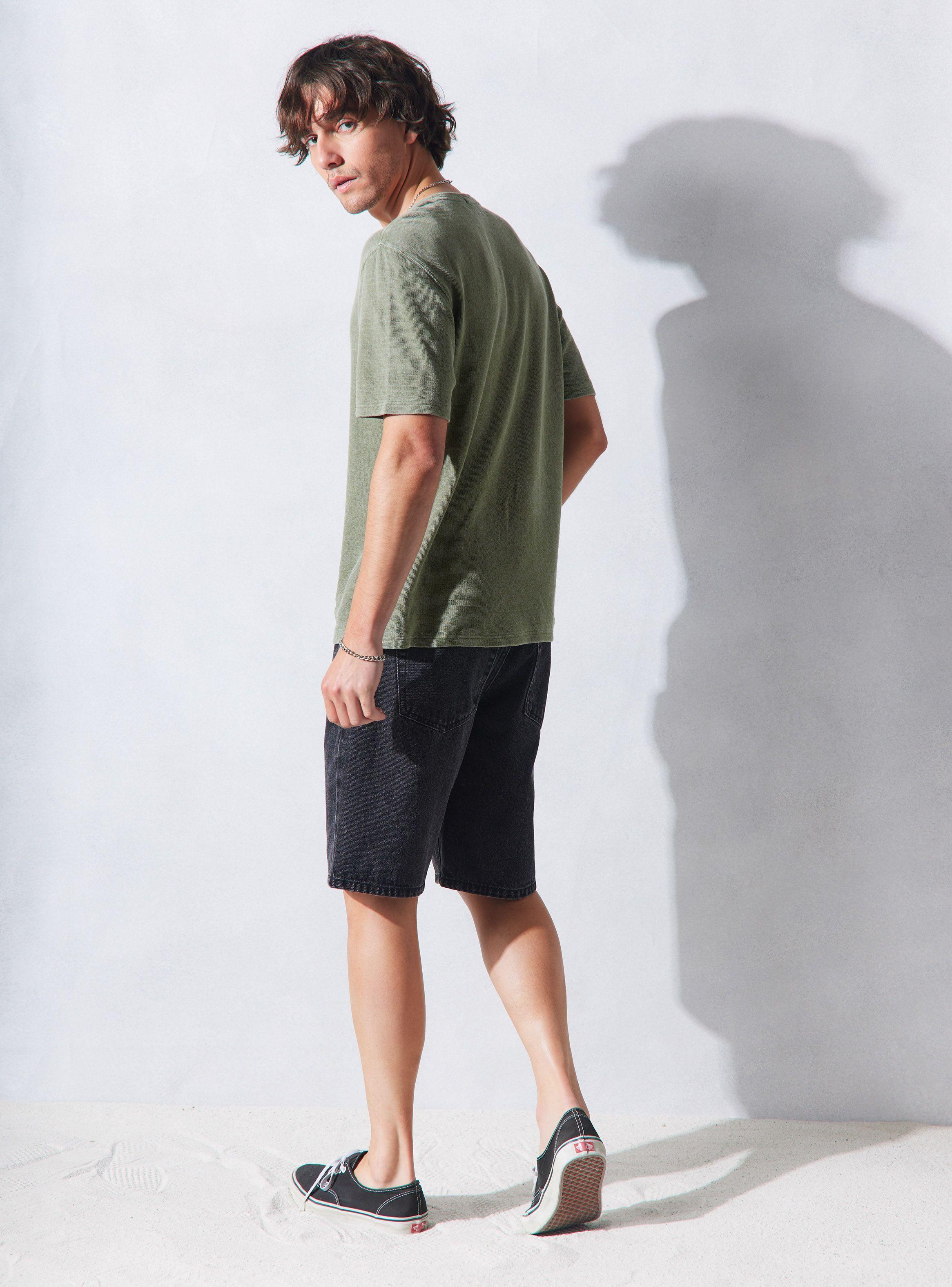 Polera Textura Lavada-5