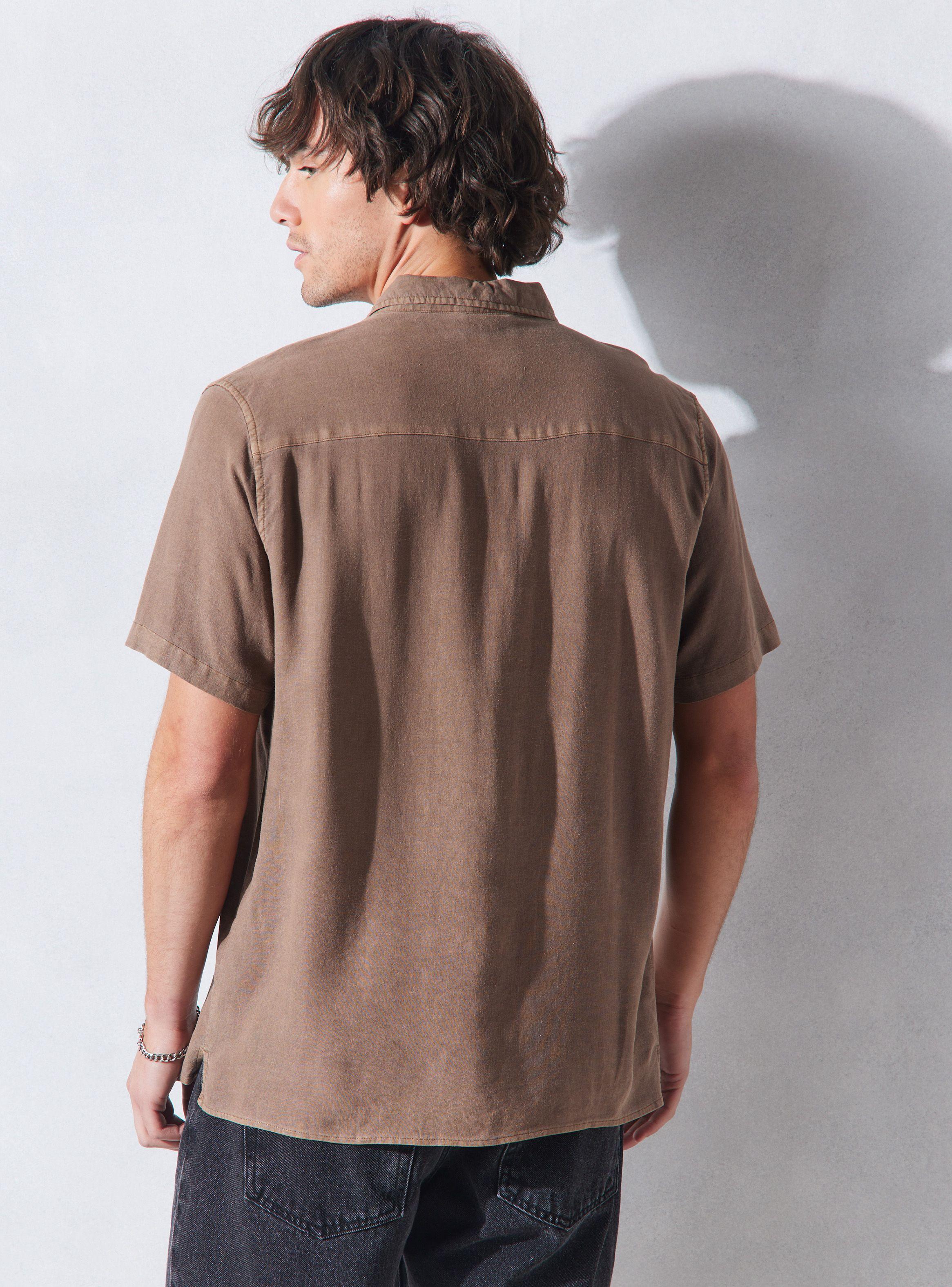 Camisa de Vestir Lino Lavada-1