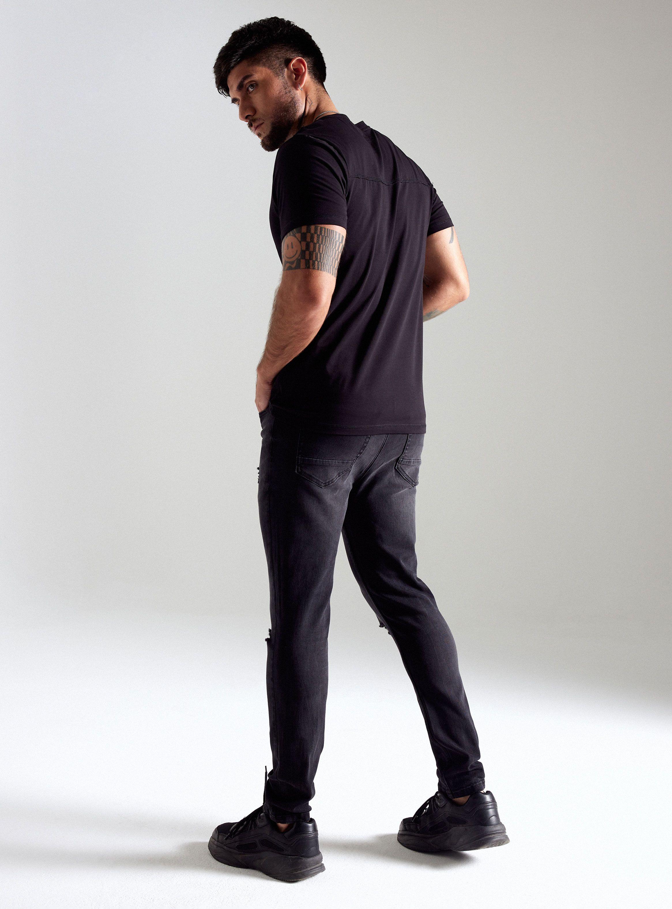 Polera Muscle Fit Cuello V-5