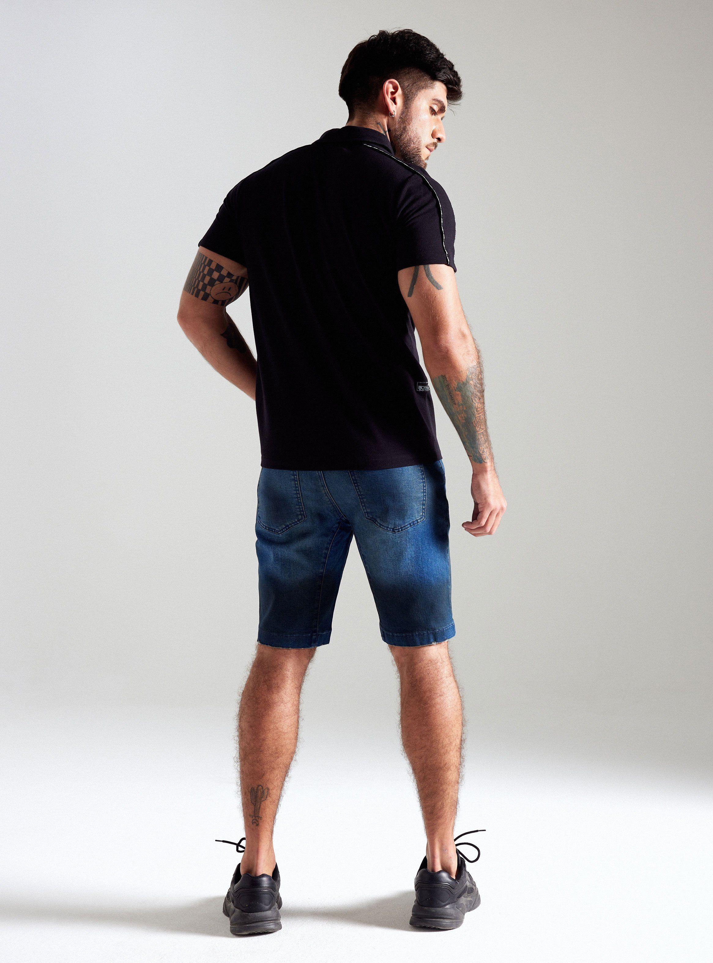 Polera Cuello Polo Micro Piqué-5