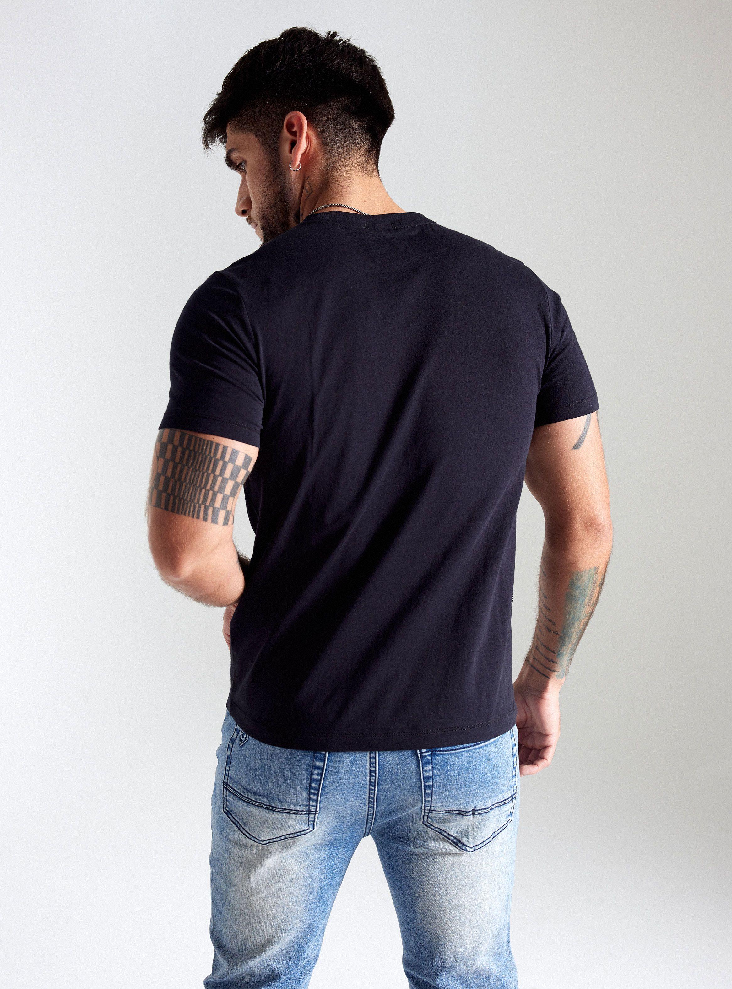 Polera Estampado Engomado Relieve-1