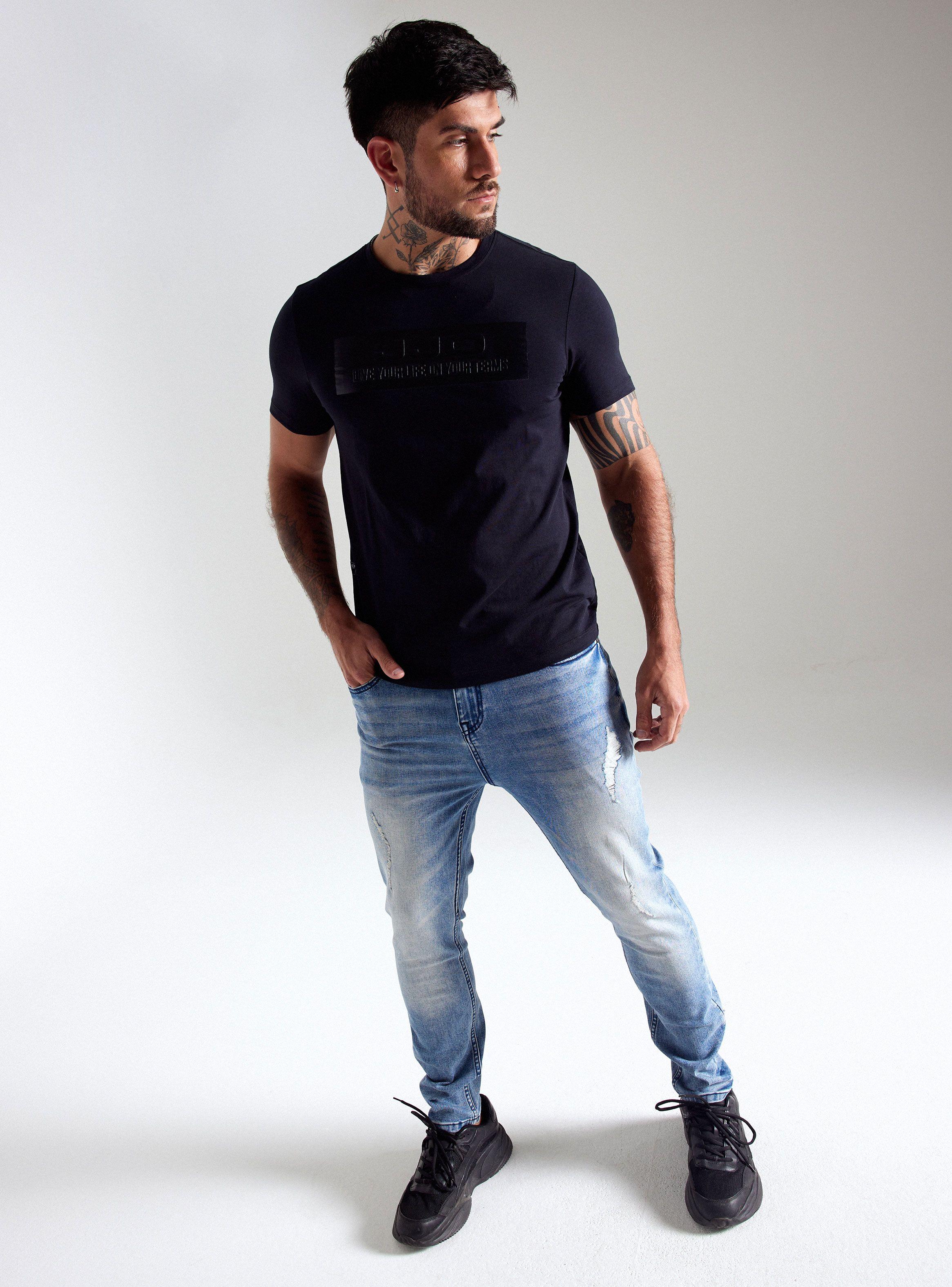 Polera Estampado Engomado Relieve-4