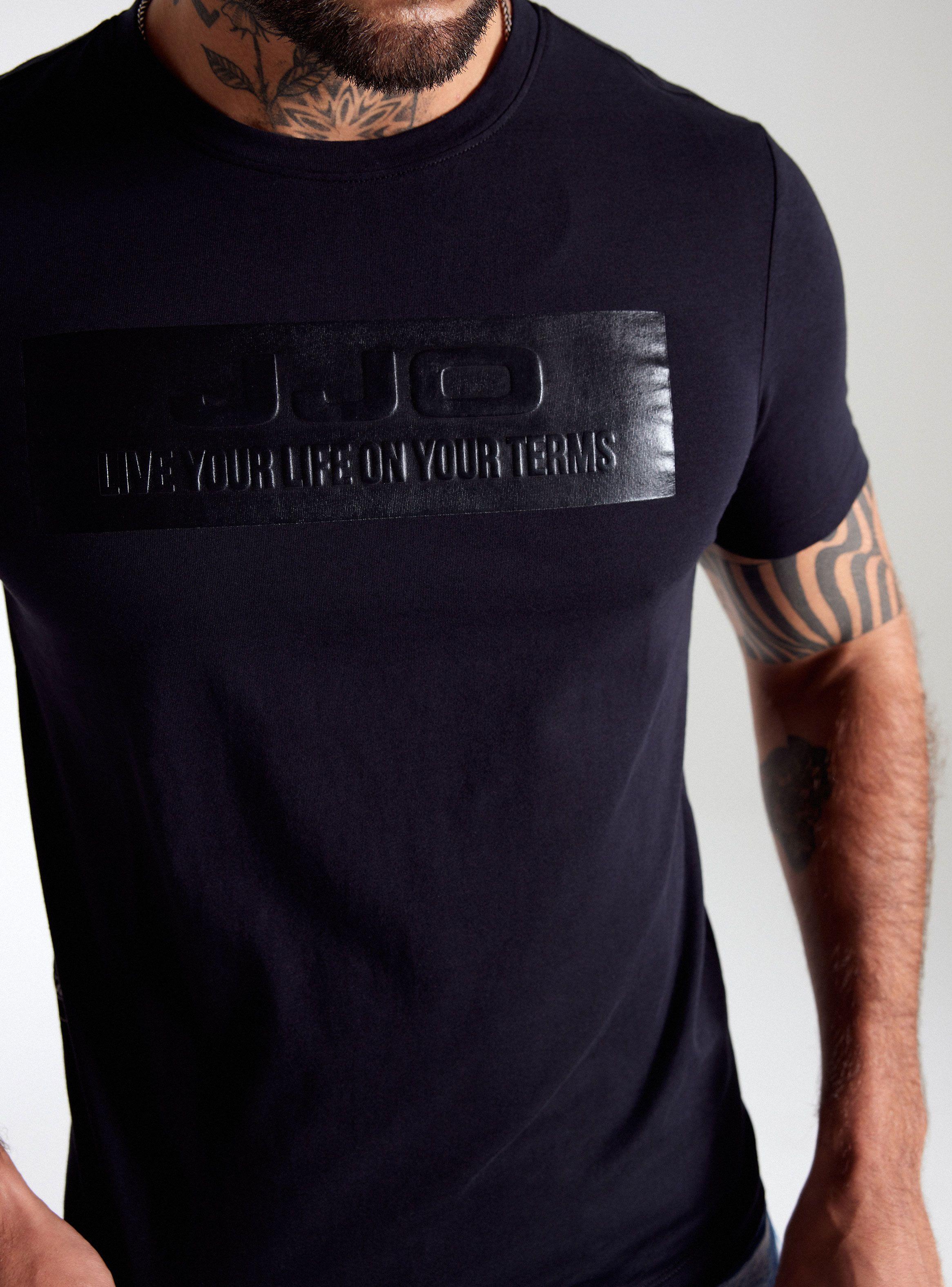 Polera Estampado Engomado Relieve-3