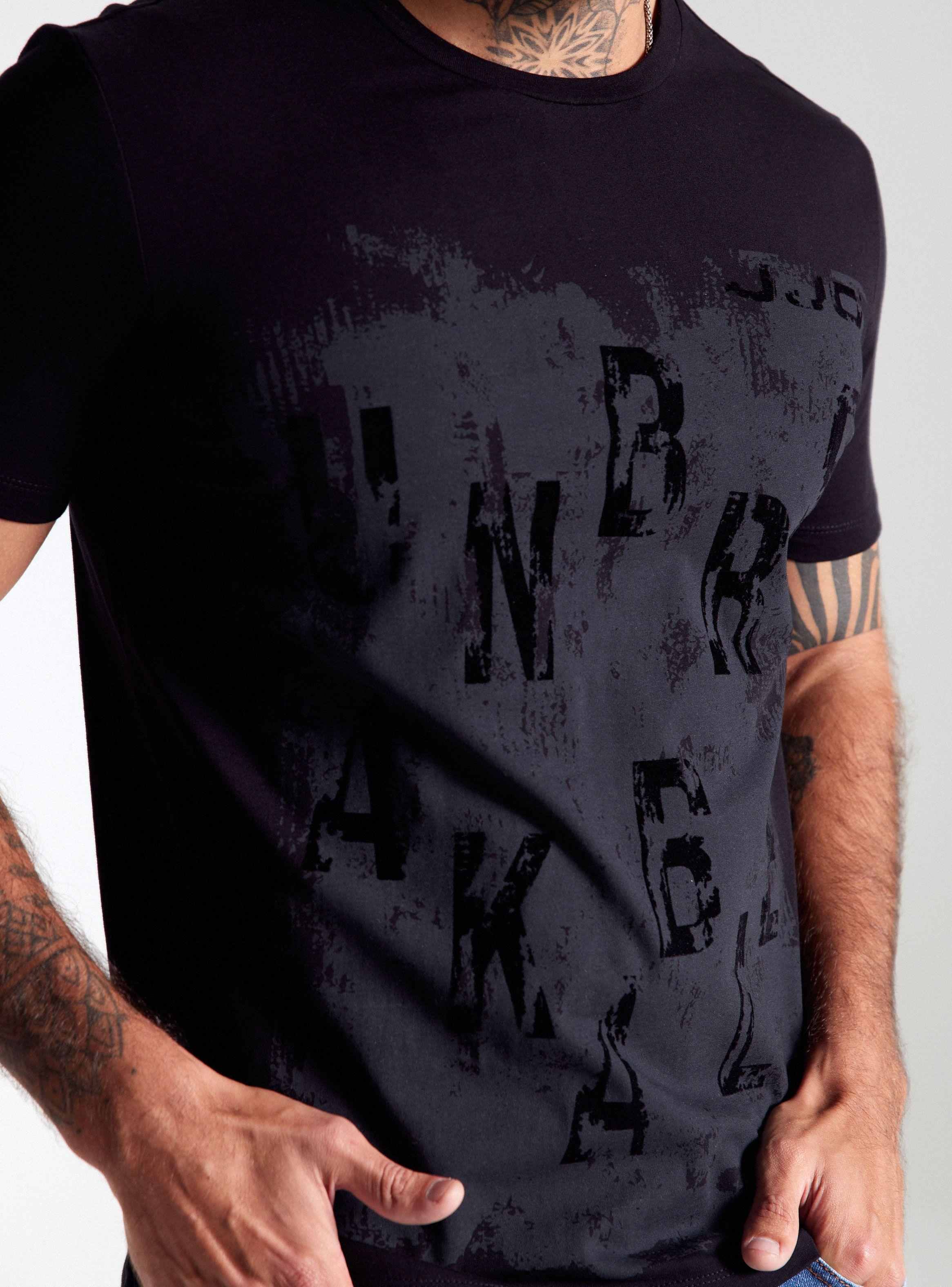 Polera Print Aplicación Flock-3