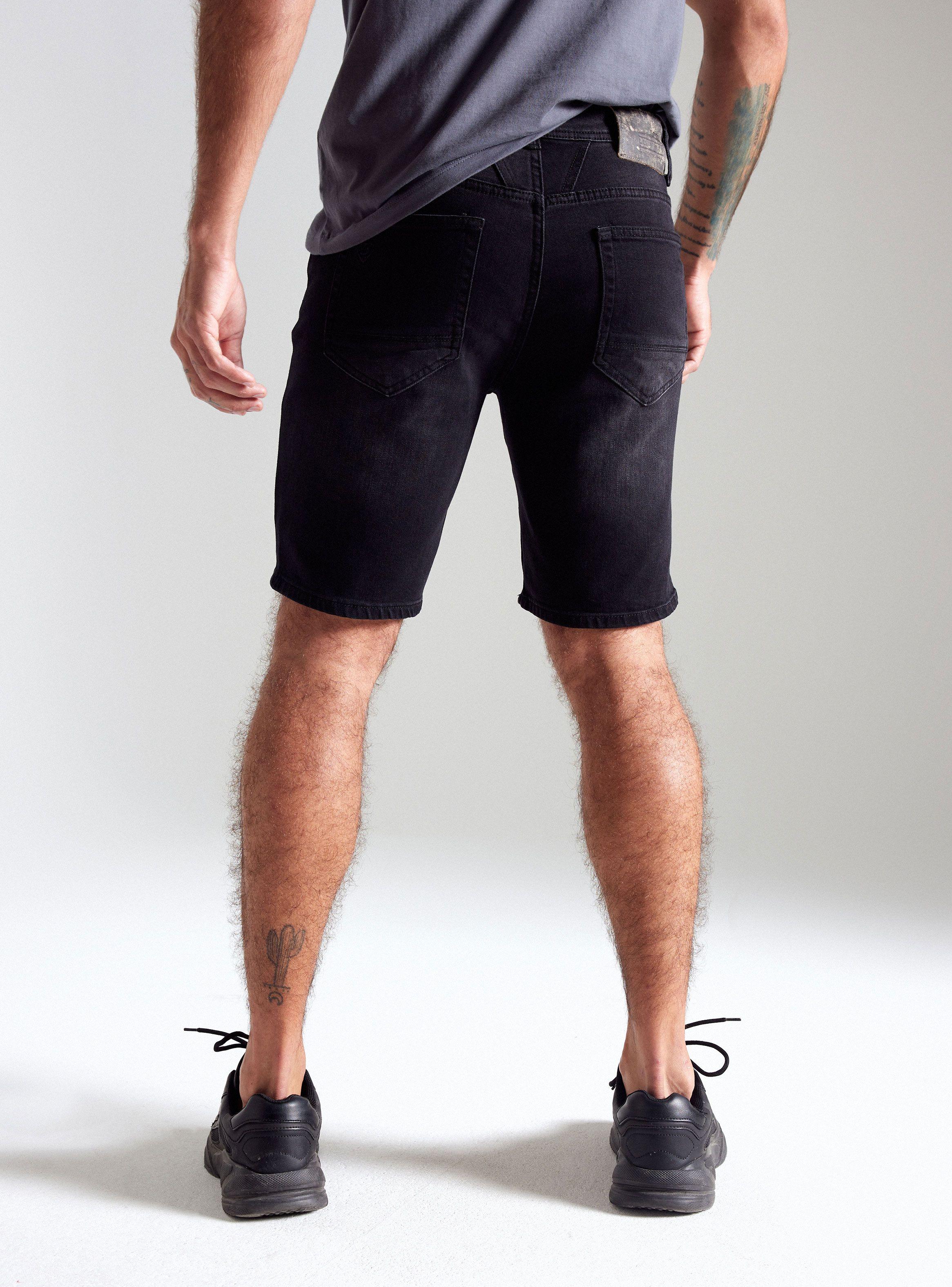 Short Desgastado Roturas Grandes-1