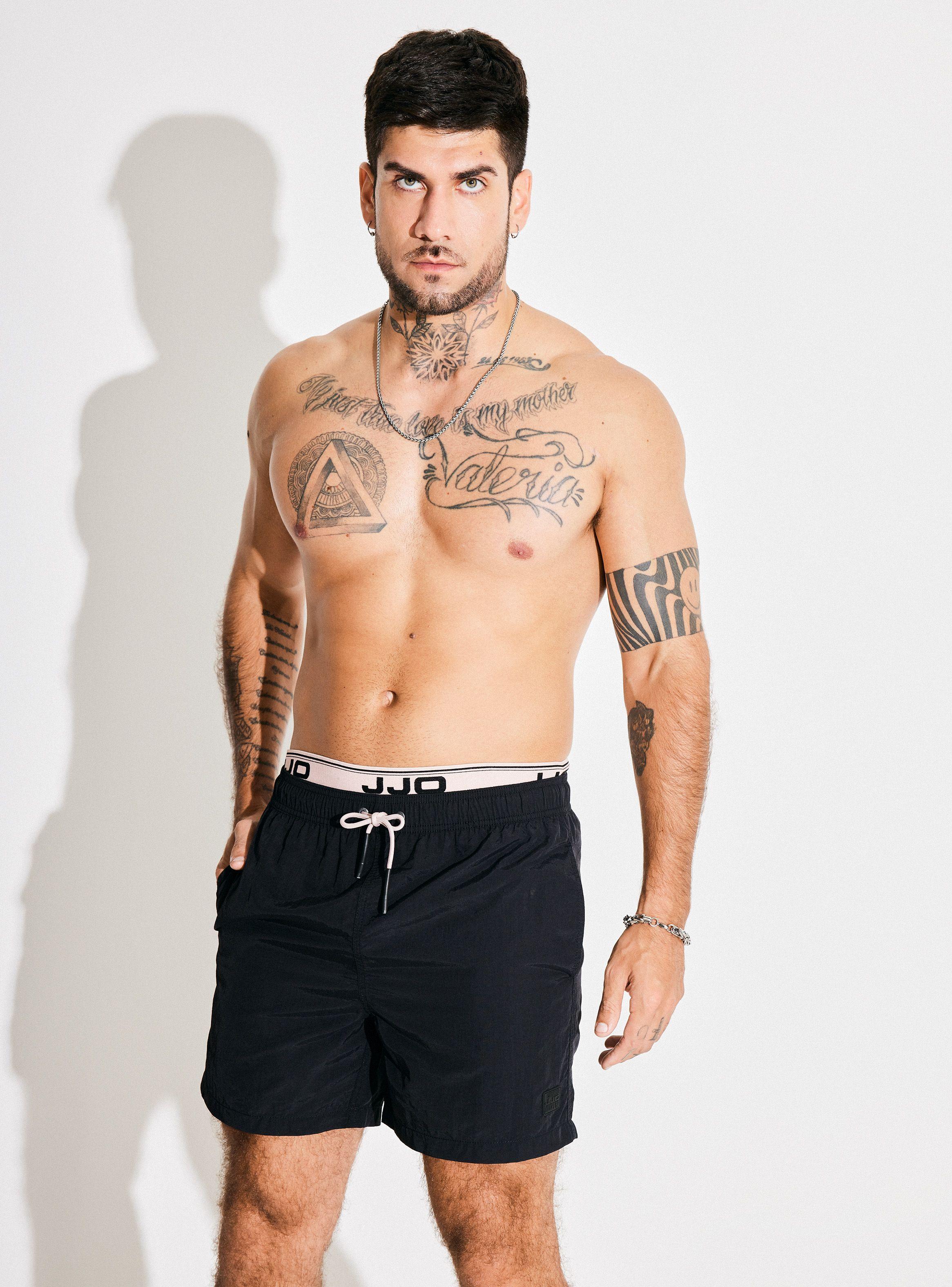 Traje de Baño Elástico Underwear Incluído-0