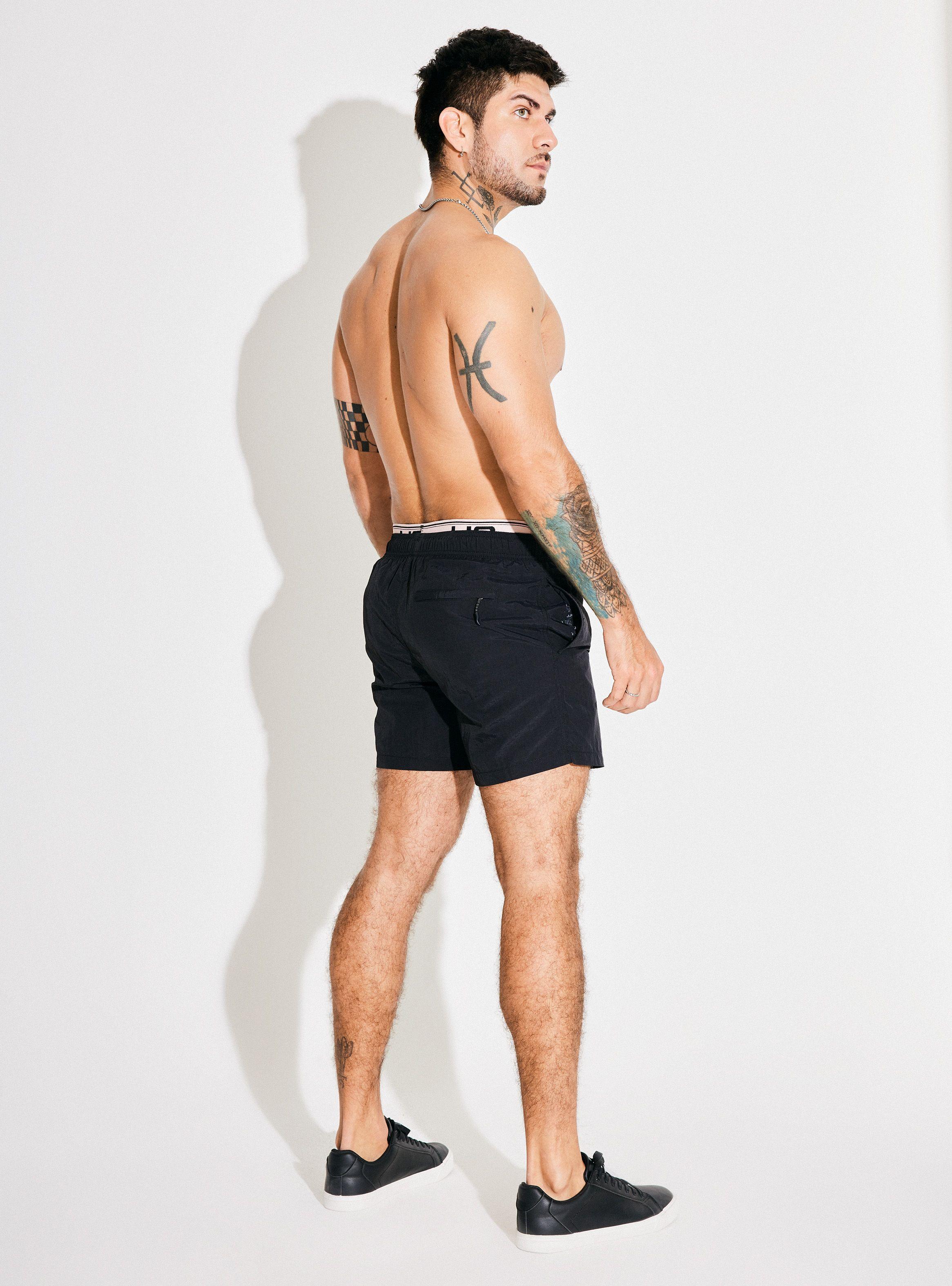 Traje de Baño Elástico Underwear Incluído-5