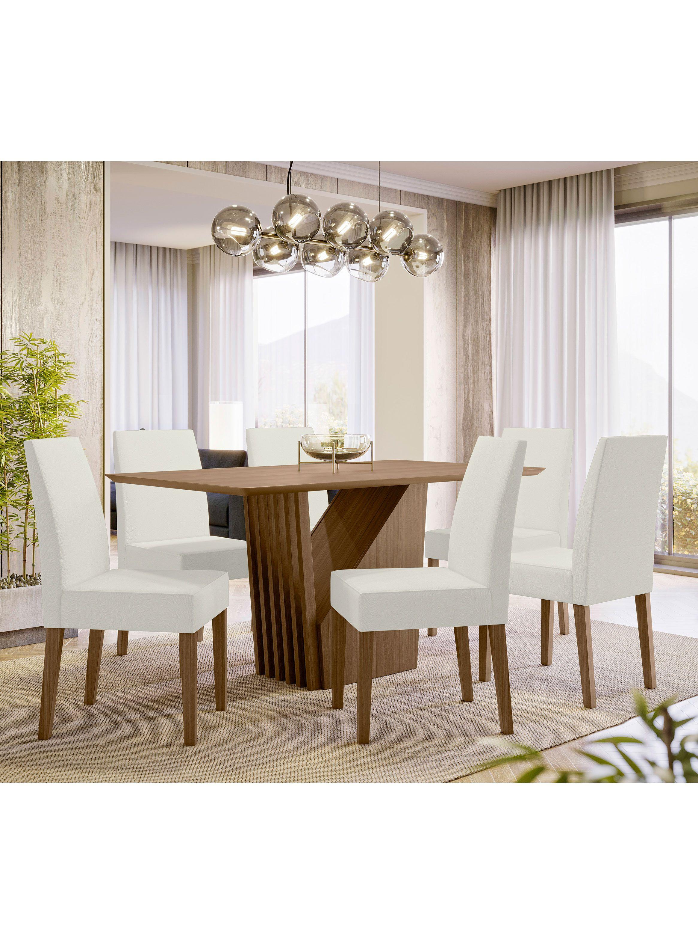 Juego Comedor Venezza + 6 Sillas-3