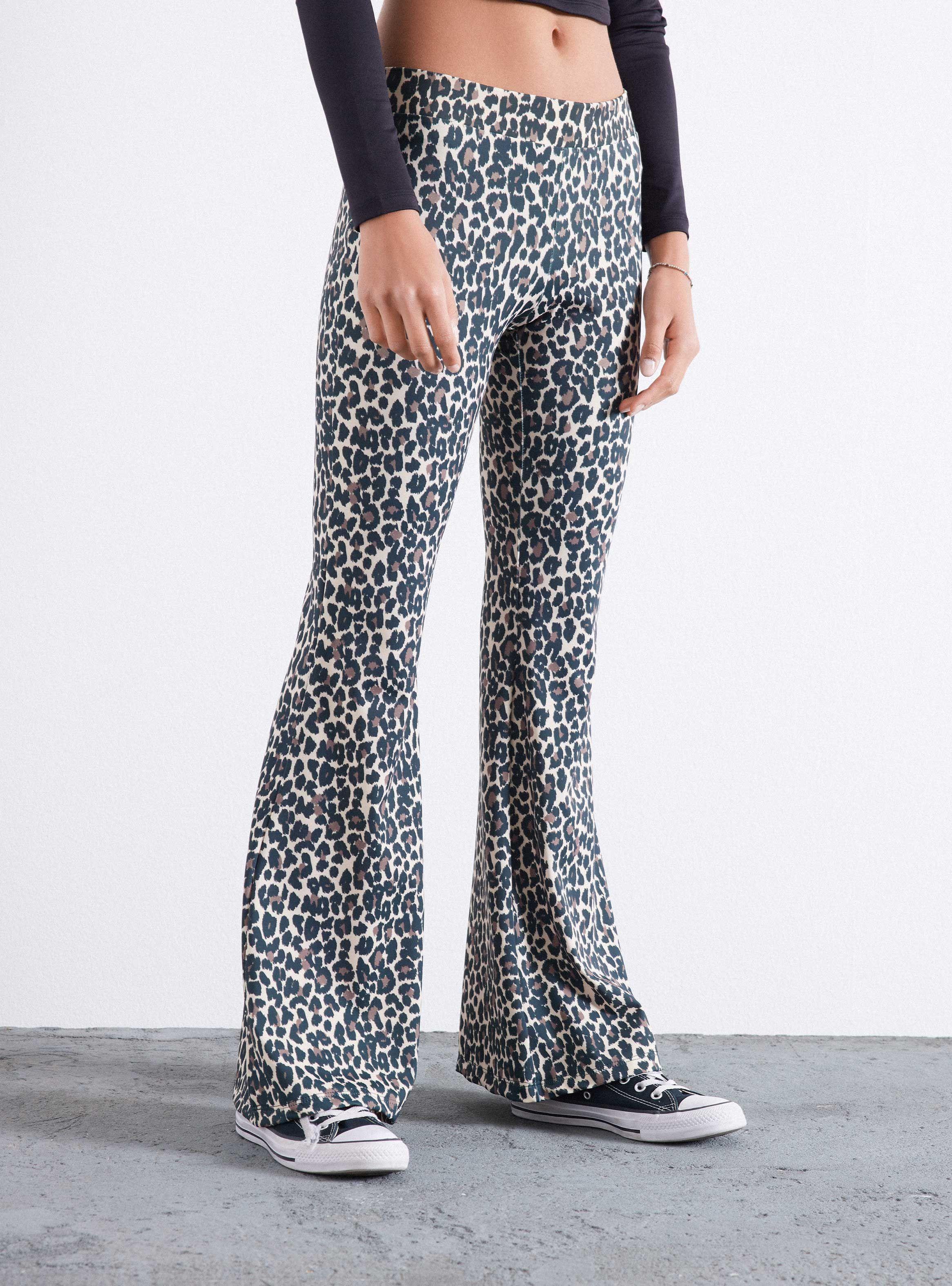 Calza Flare Full Print-0