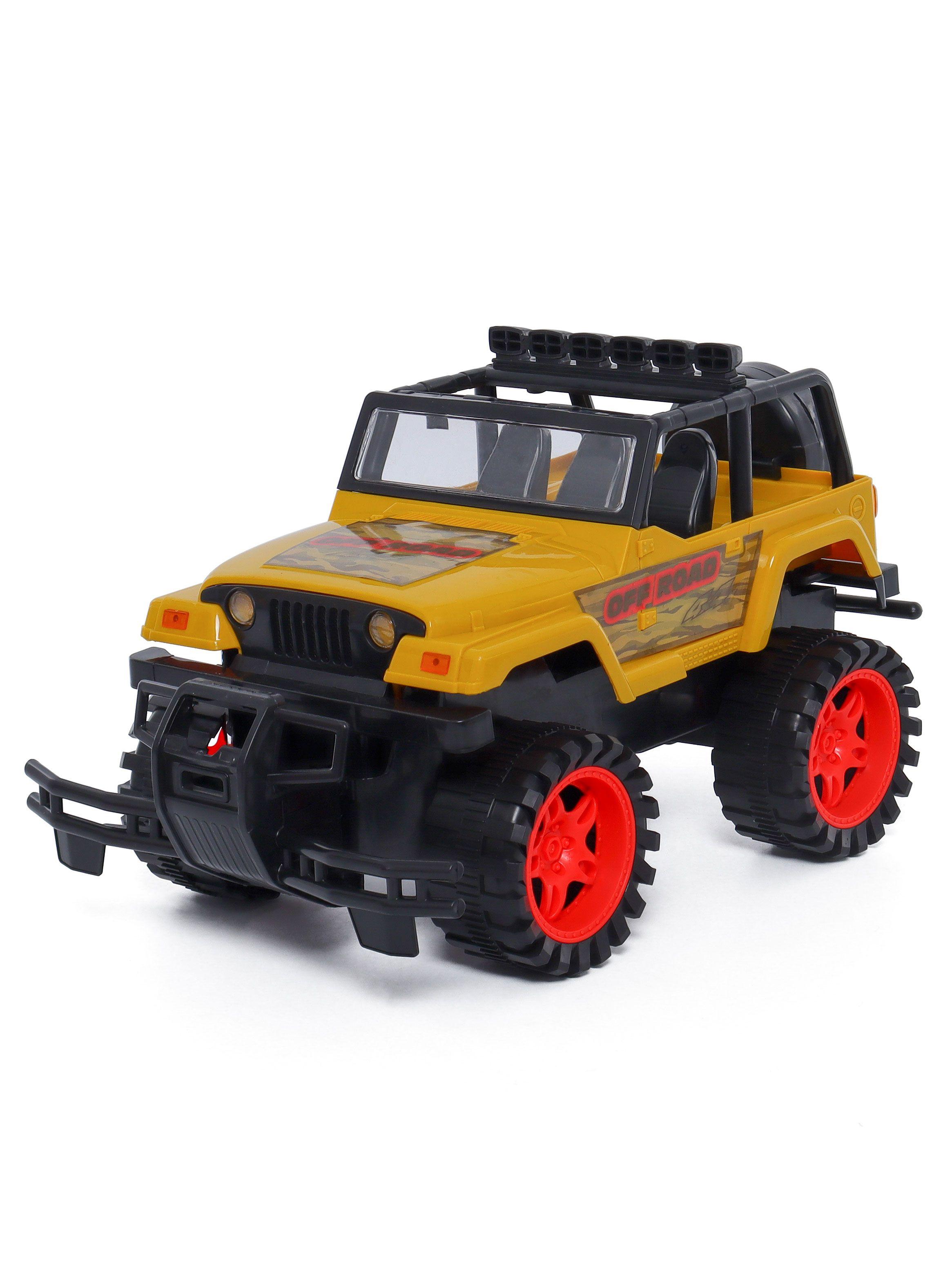 Auto Jeep Friccion Paris 39 cm Amarillo-2