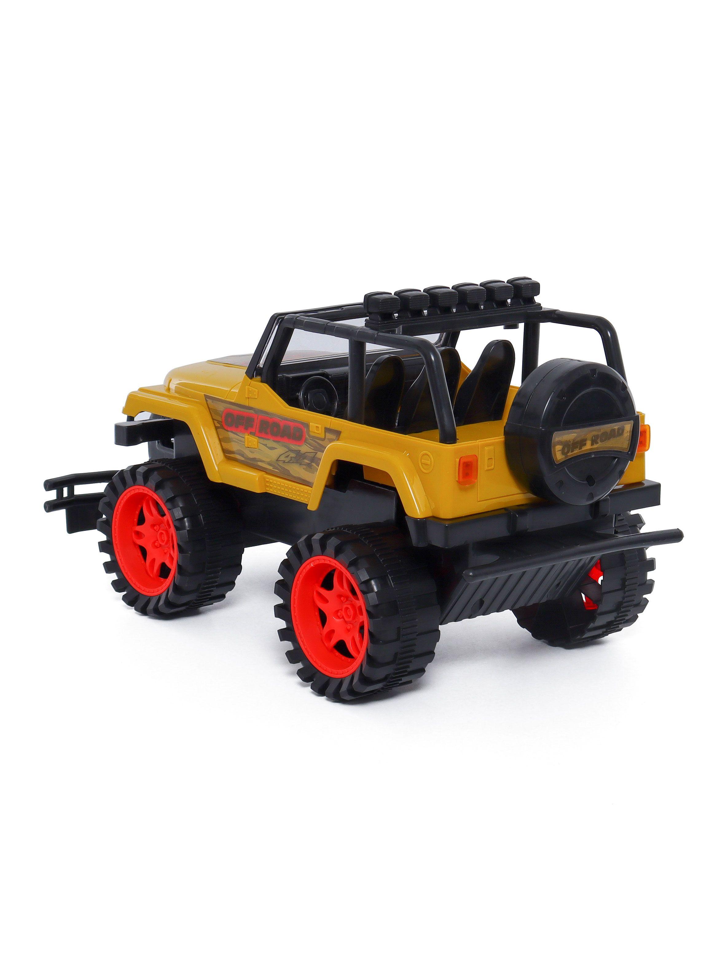 Auto Jeep Friccion Paris 39 cm Amarillo-3