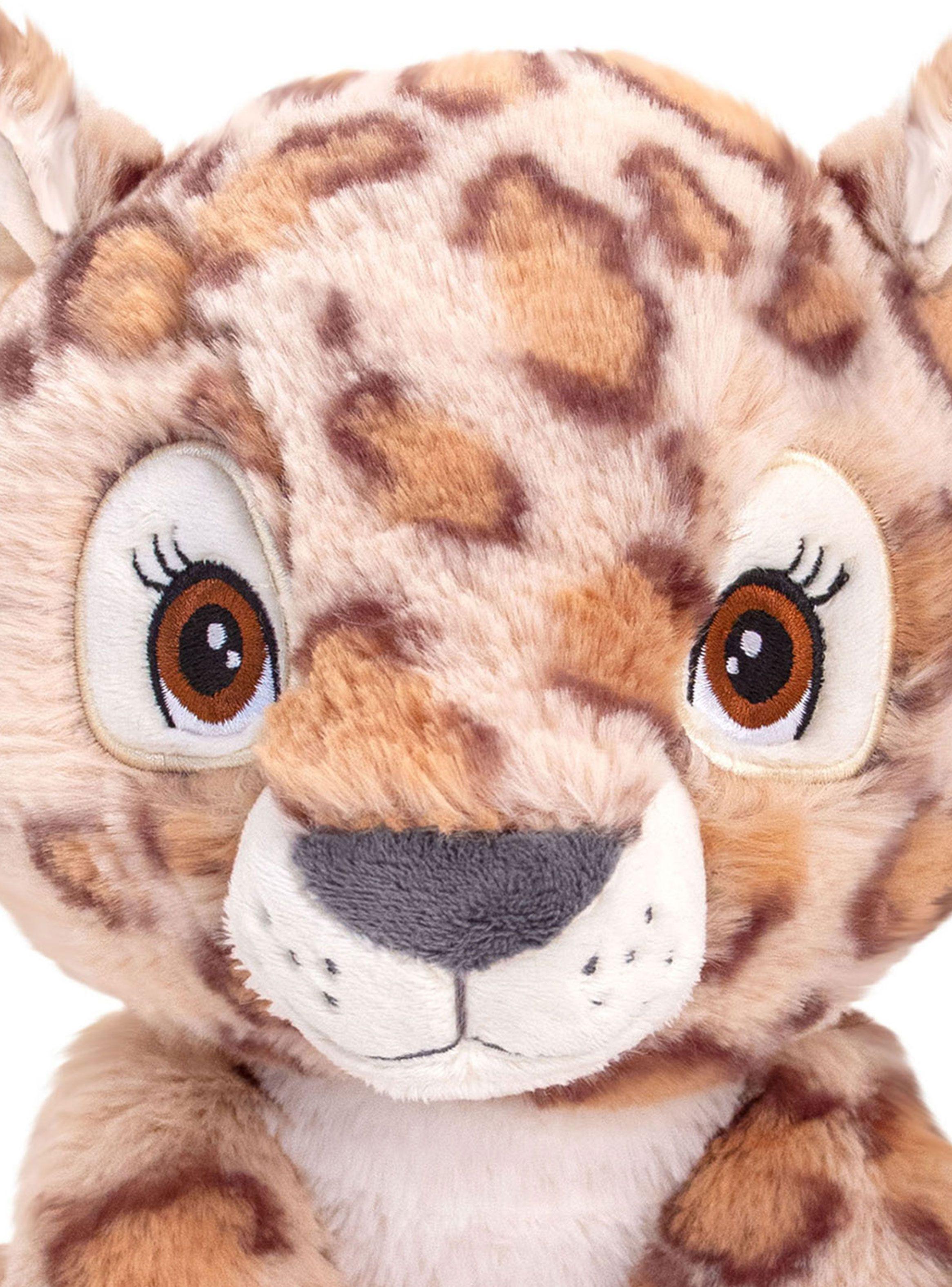 Peluche Keeleco Adoptable World Clouded Leopard 25cm-1