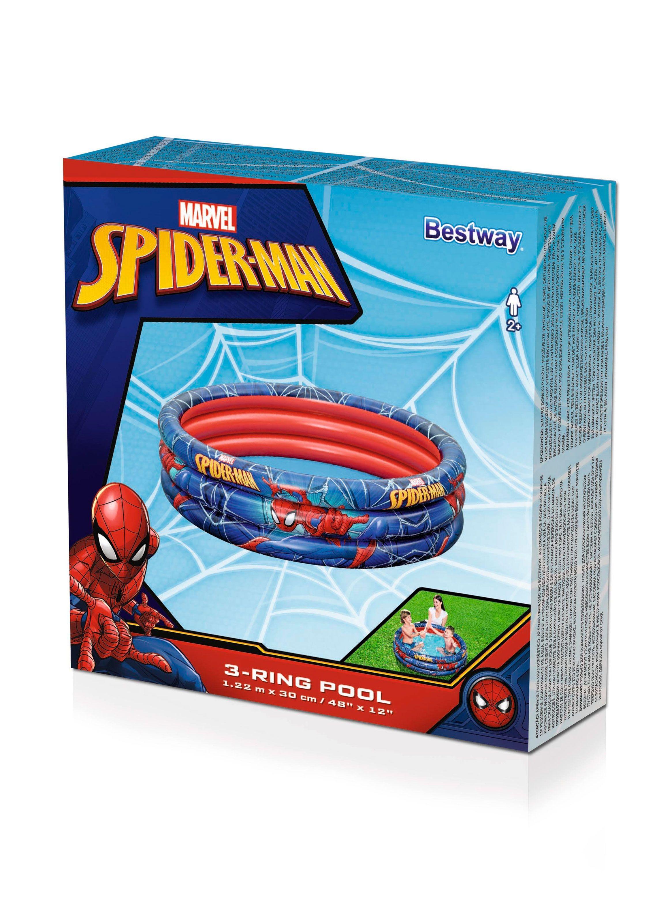 Piscina Inflable 3 Anillos Spiderman-7