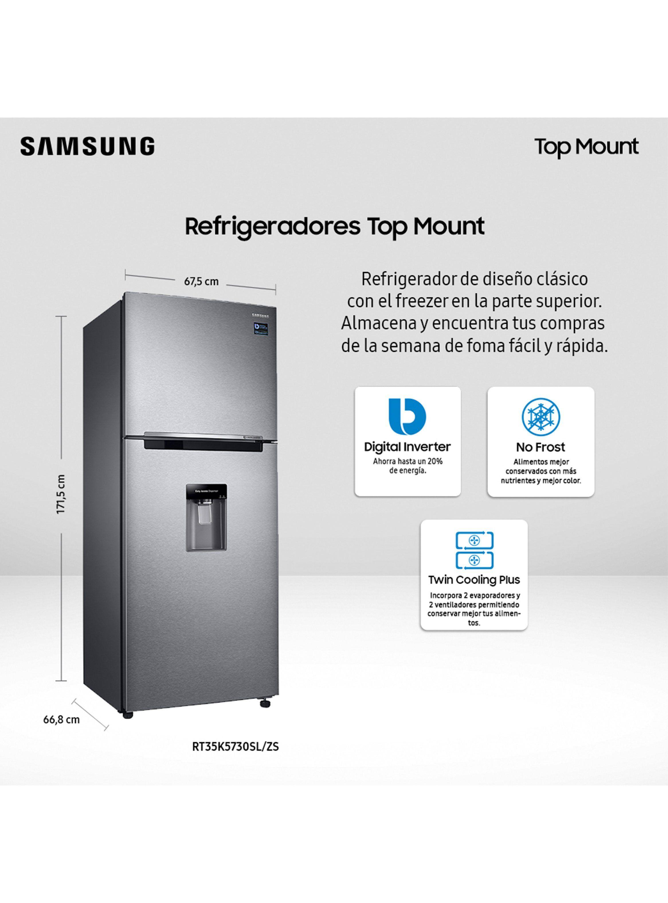 Refrigerador No Frost 361 Litros RT35K5730SL/ZS-6