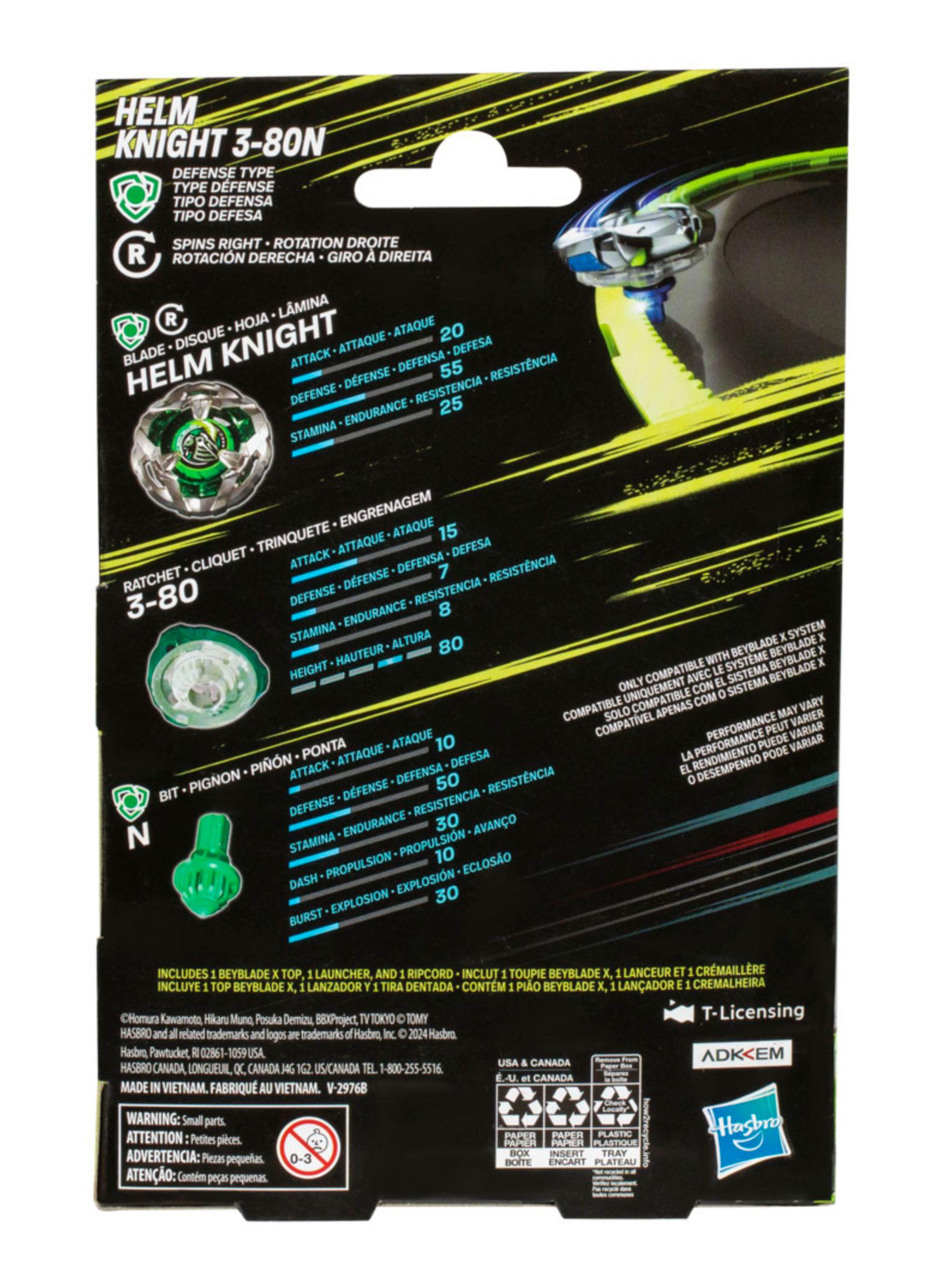 Trompo X Kit Inicial Helm Knight 3-80N-3