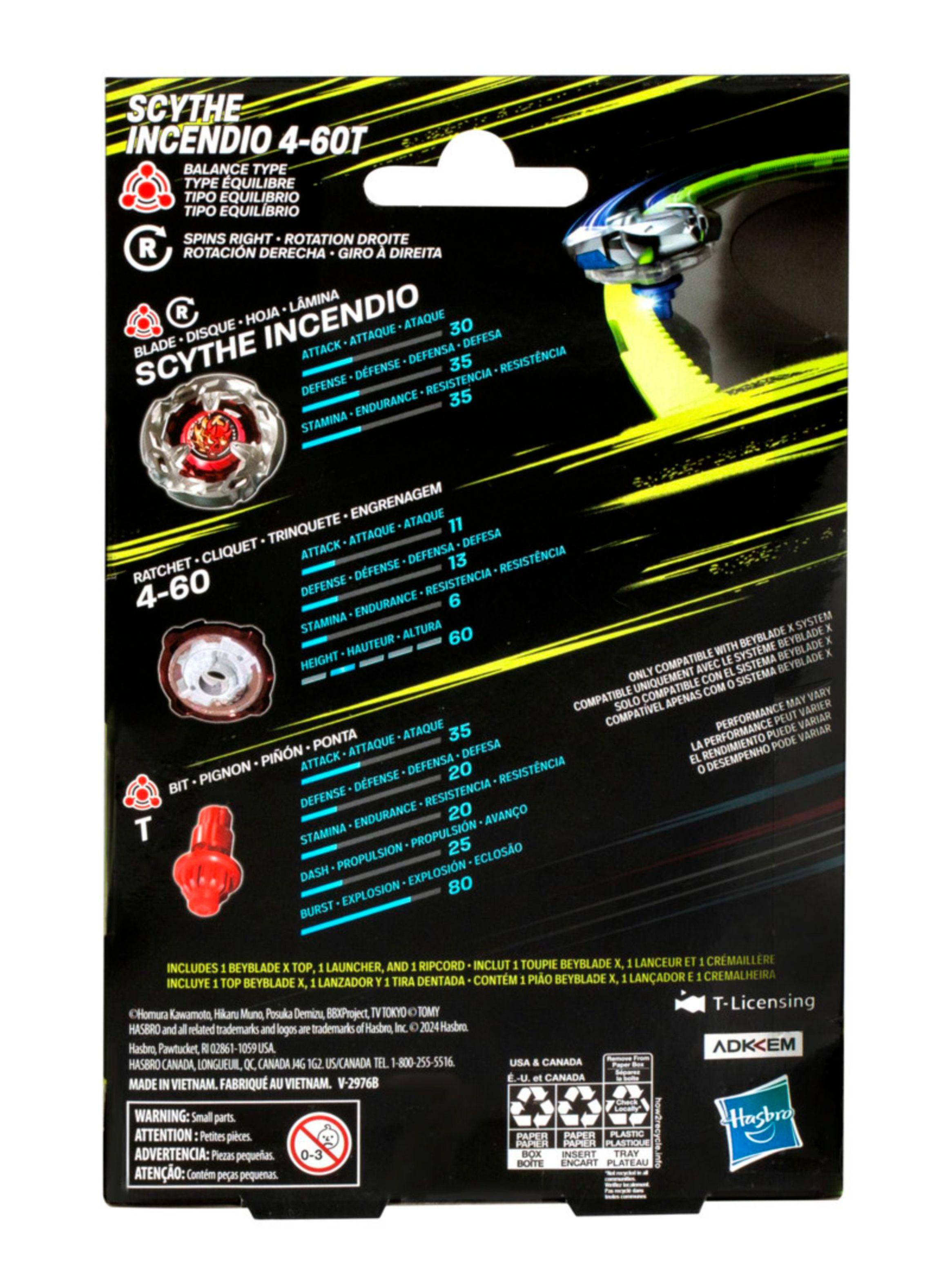 Trompo X Kit Inicial Scythe Incendio 4-60T-3