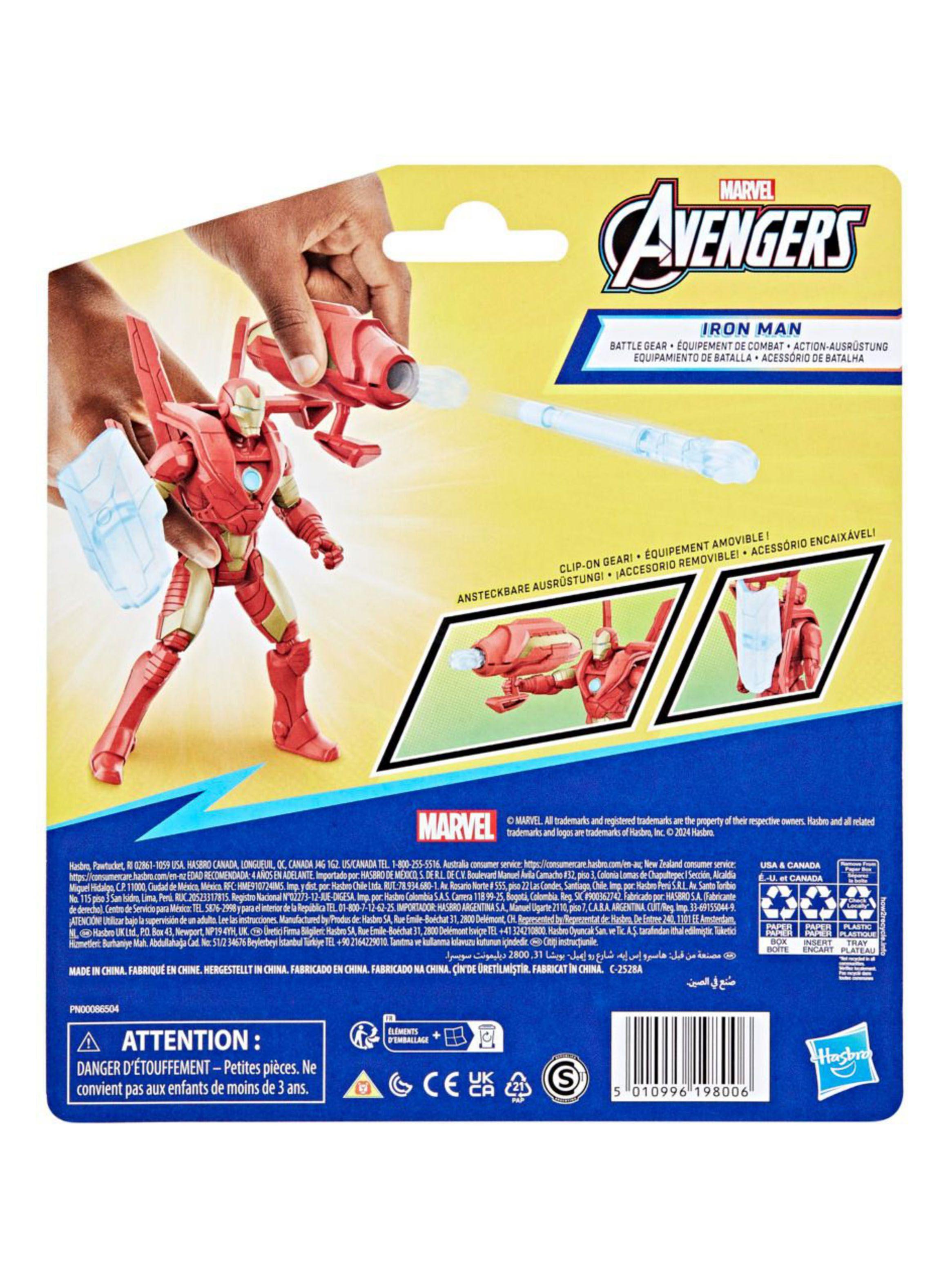 Figura de Acción Iron Man con Equipamiento de Batalla-5