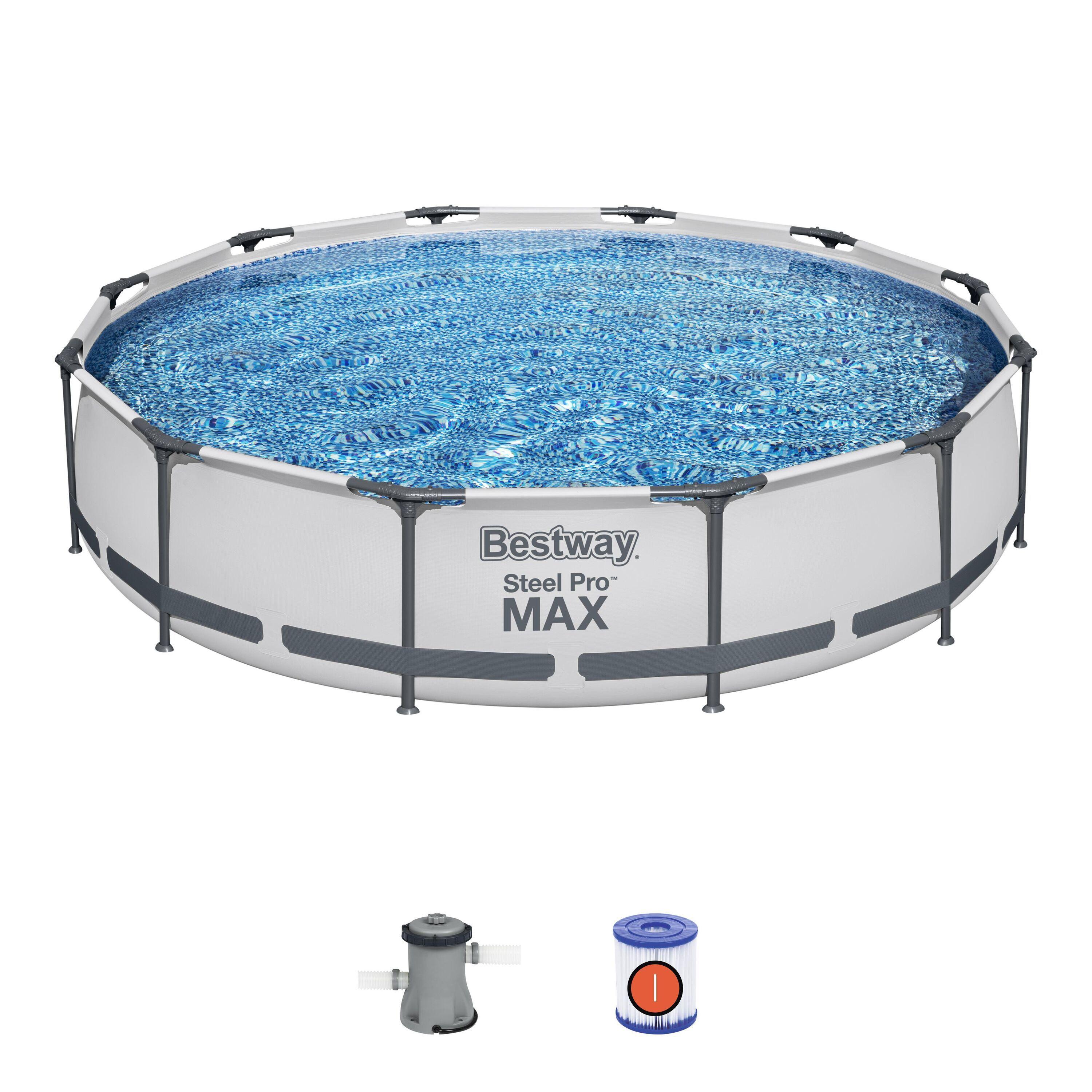 Conjunto de Piscina Desmontable Steel Pro MAX 3.66 m x 76 cm-6