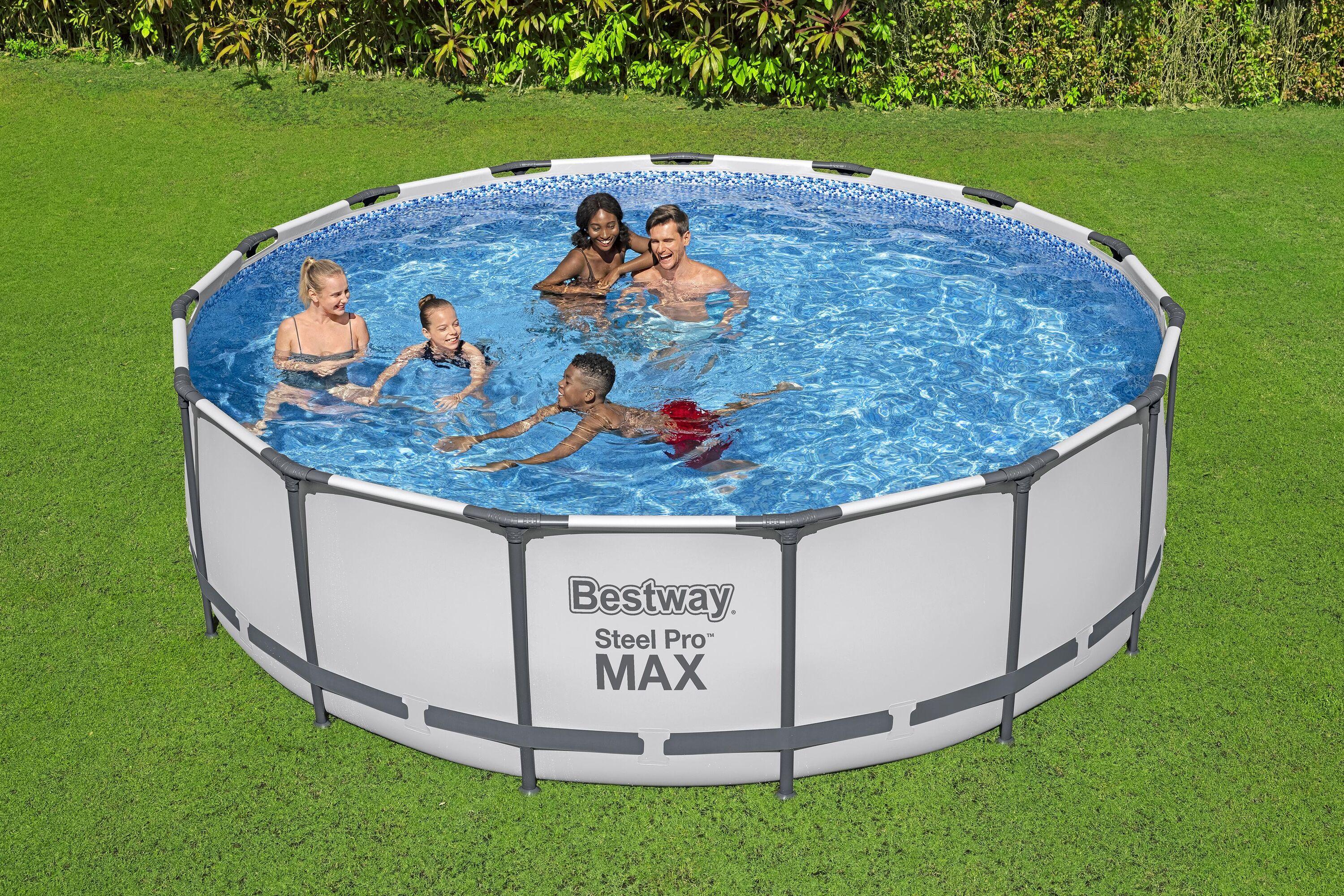 Conjunto de Piscina Desmontable Steel Pro MAX 4.57 m x 1.22 m-1