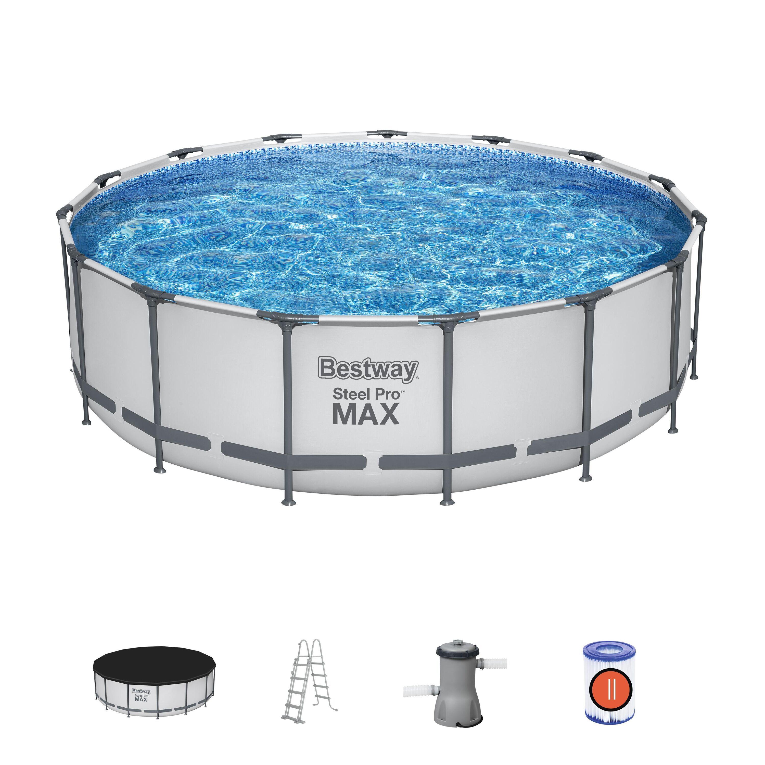 Conjunto de Piscina Desmontable Steel Pro MAX 4.57 m x 1.22 m-7