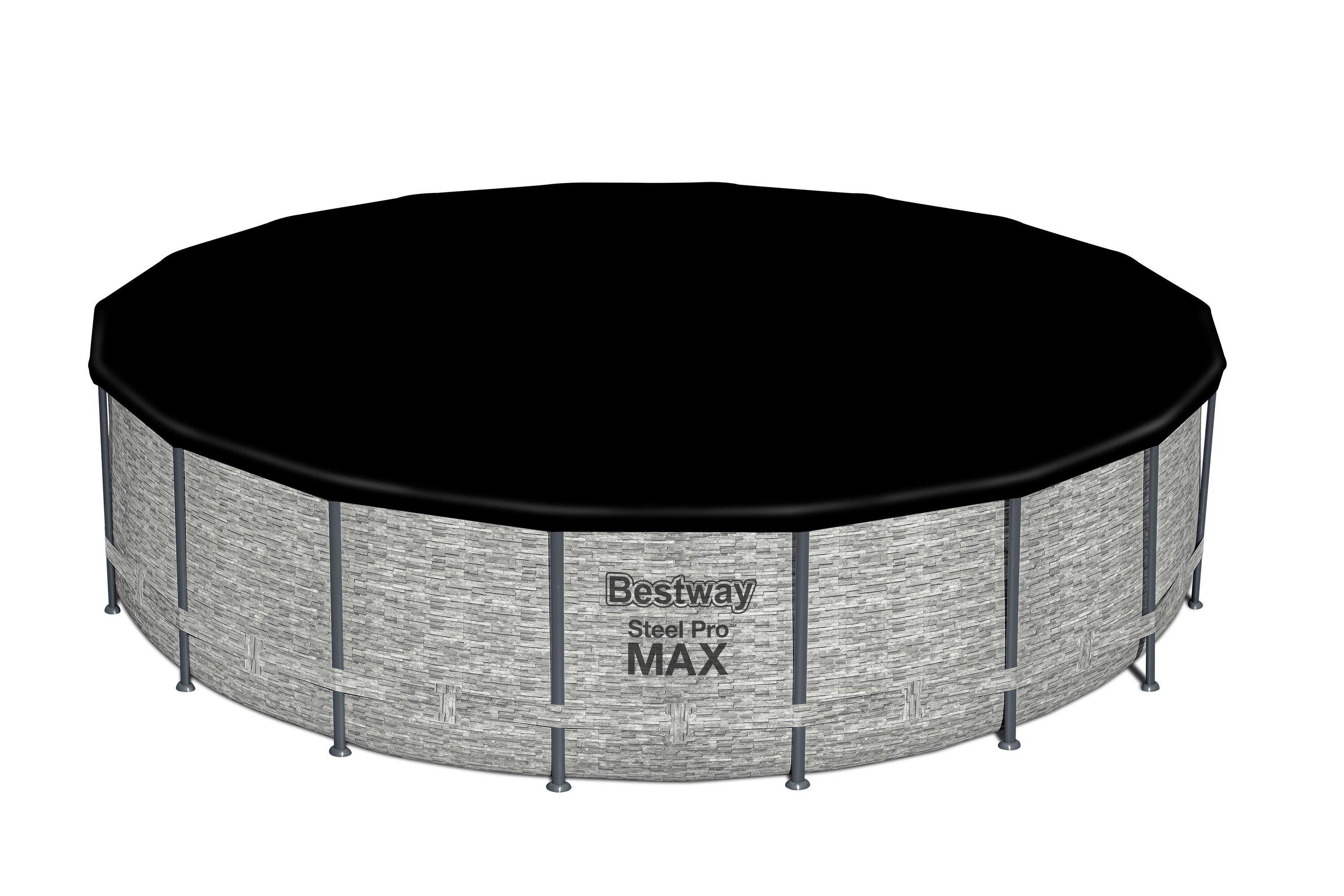 Piscina Desmontable Redonda Steel Pro MAX 5.49 m x 1.22 m-1