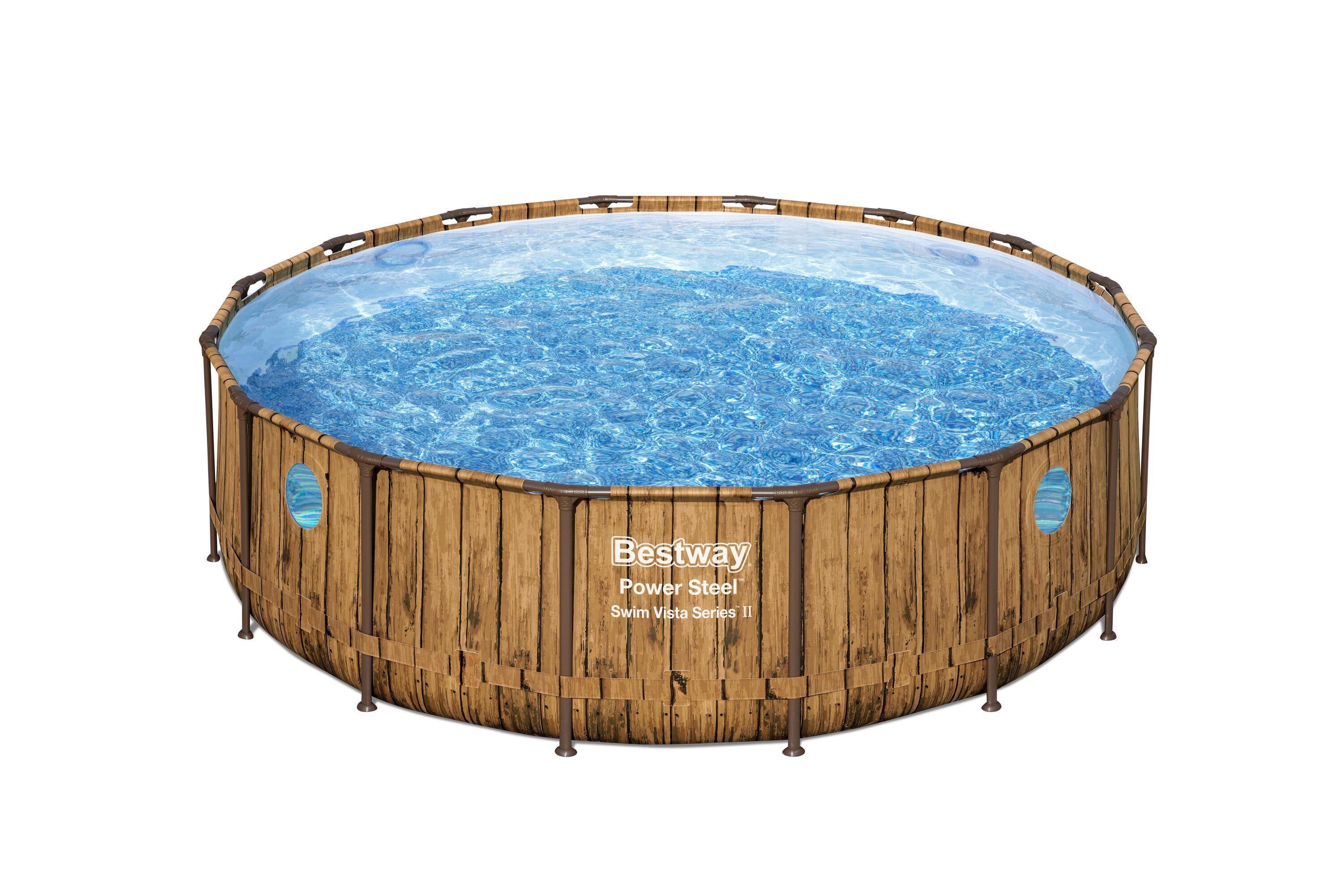 Piscina Desmontable Power Steel Swim 4.88 m x 1.22 m-1
