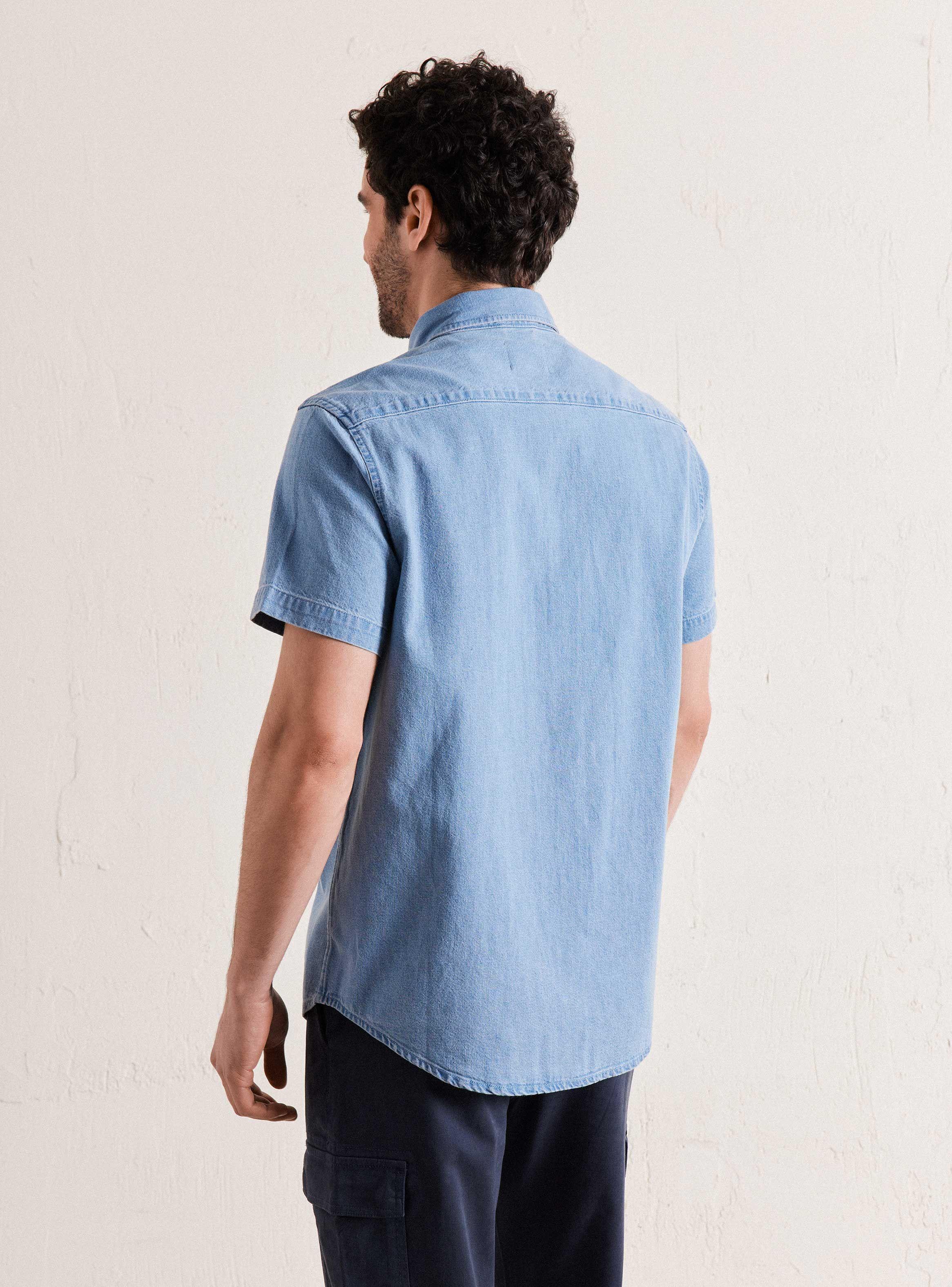 Camisa de Vestir Algodón-1